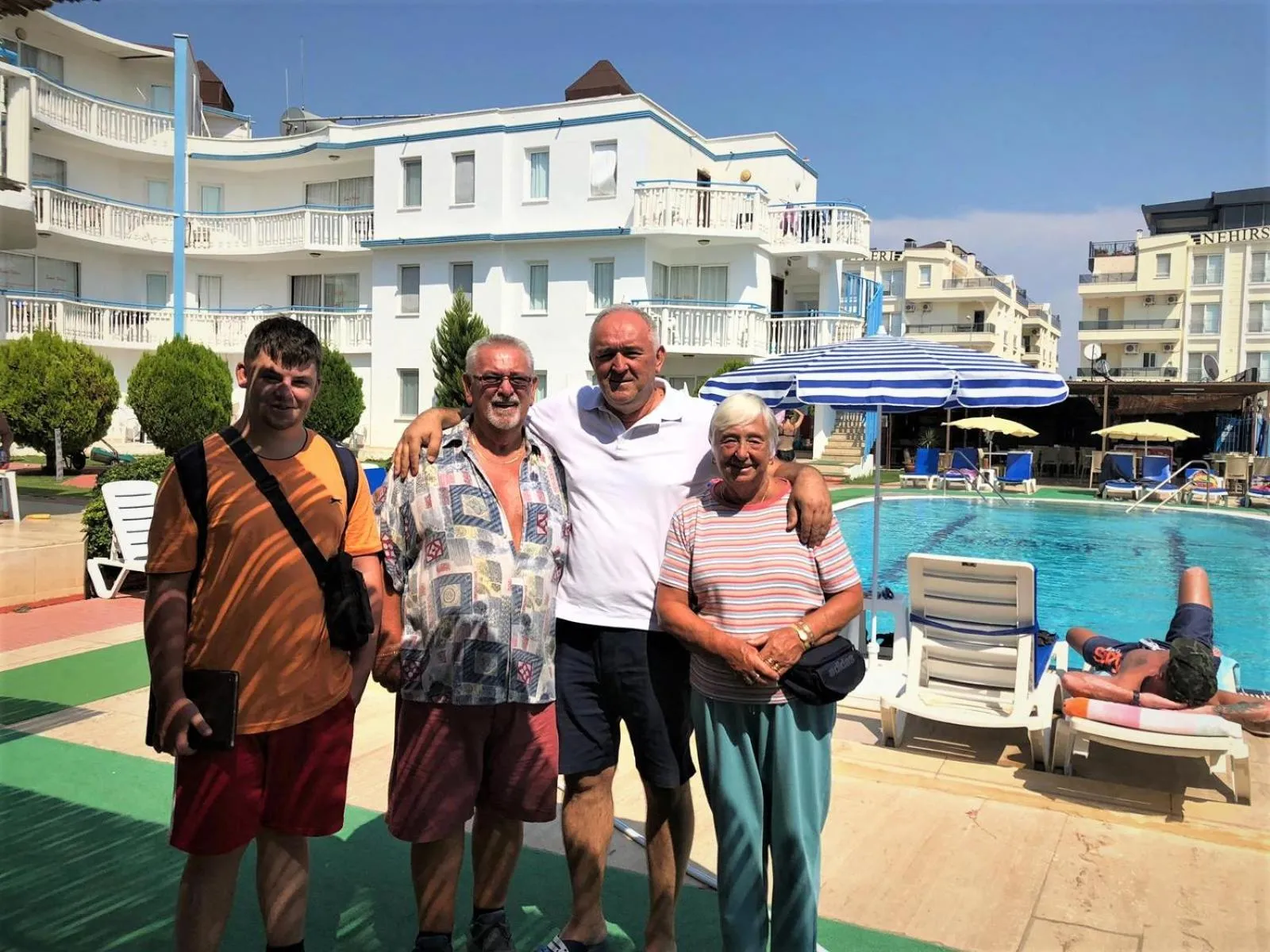 Family in Sunset Village