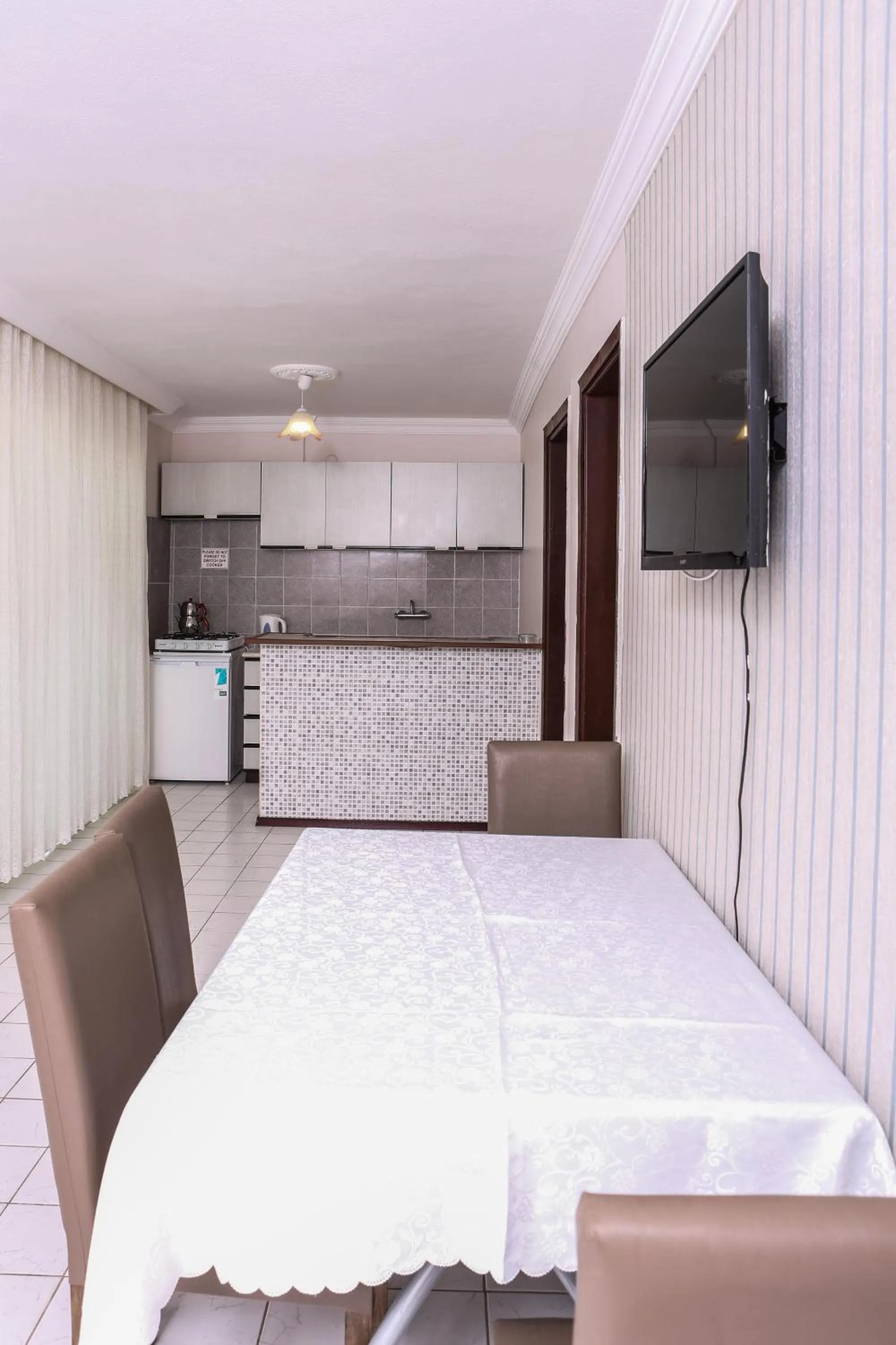 Shower in Sunset Village