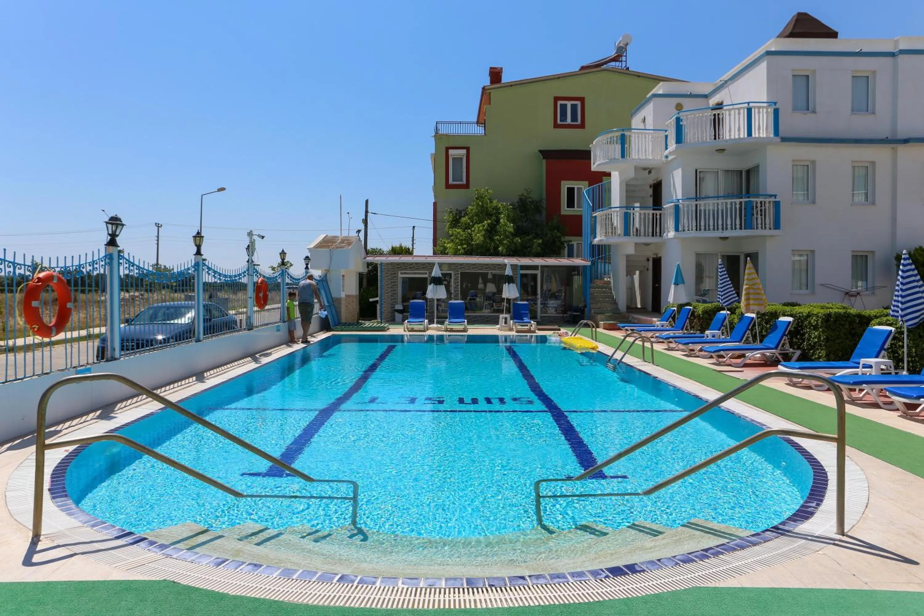 Pool view in Sunset Village