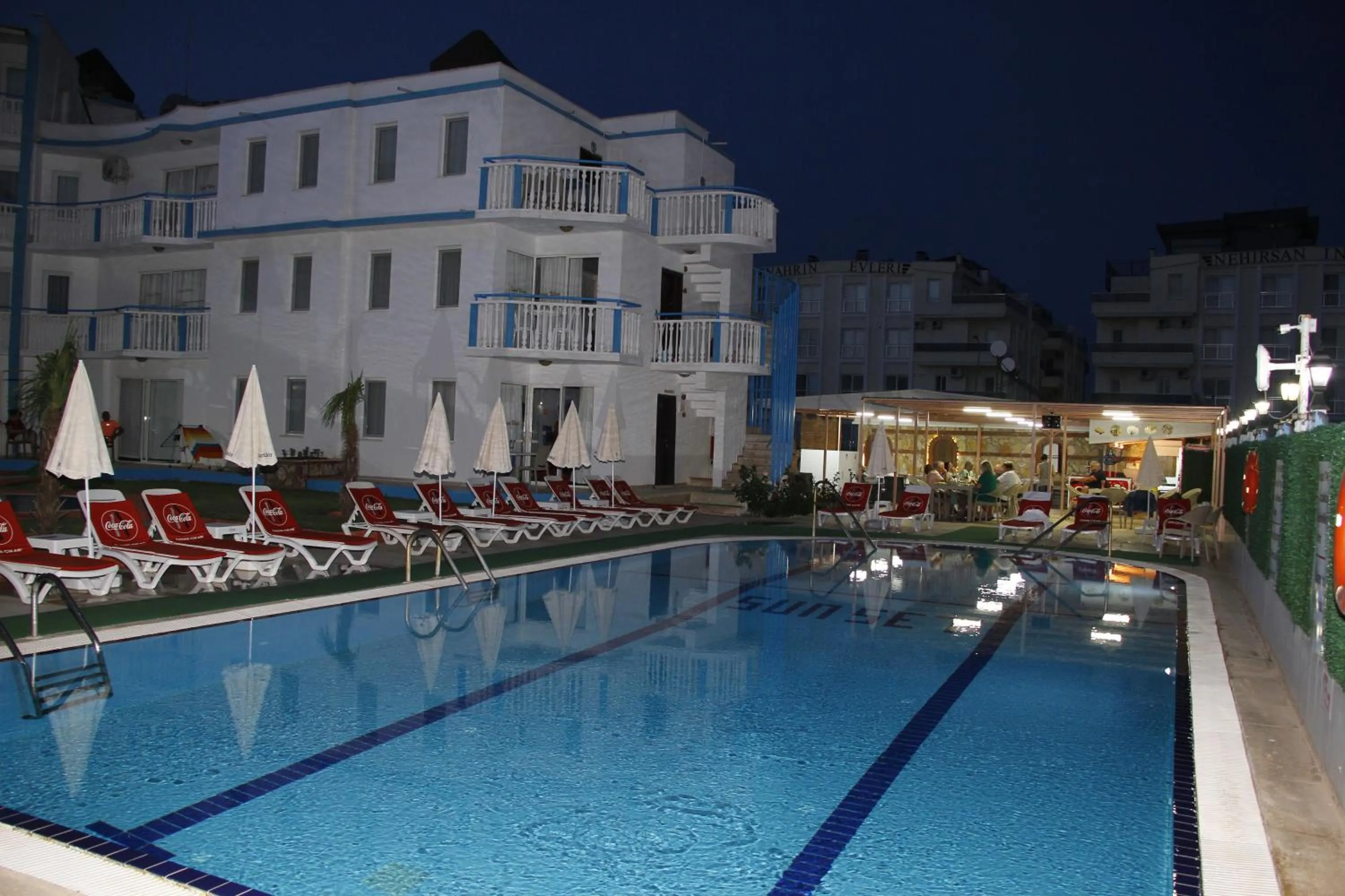 Night in Sunset Village