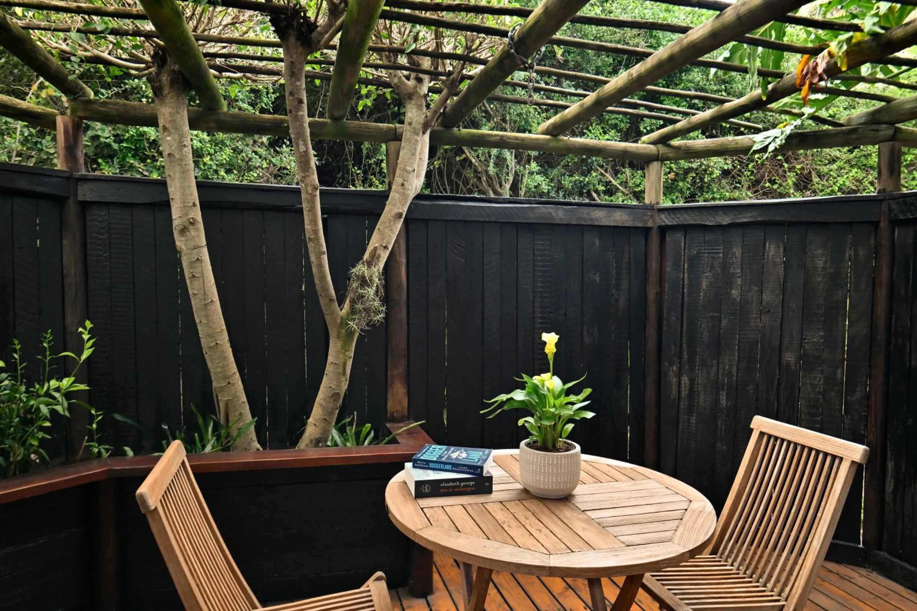 Patio in BonBini Guest House