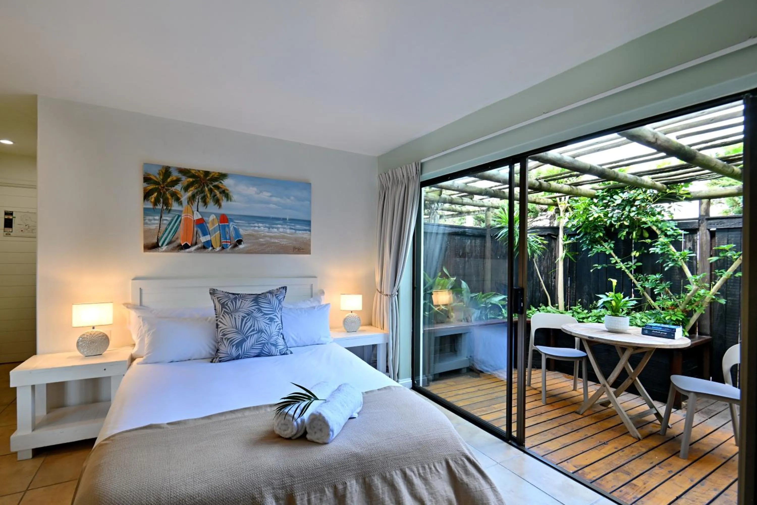 Bed in BonBini Guest House