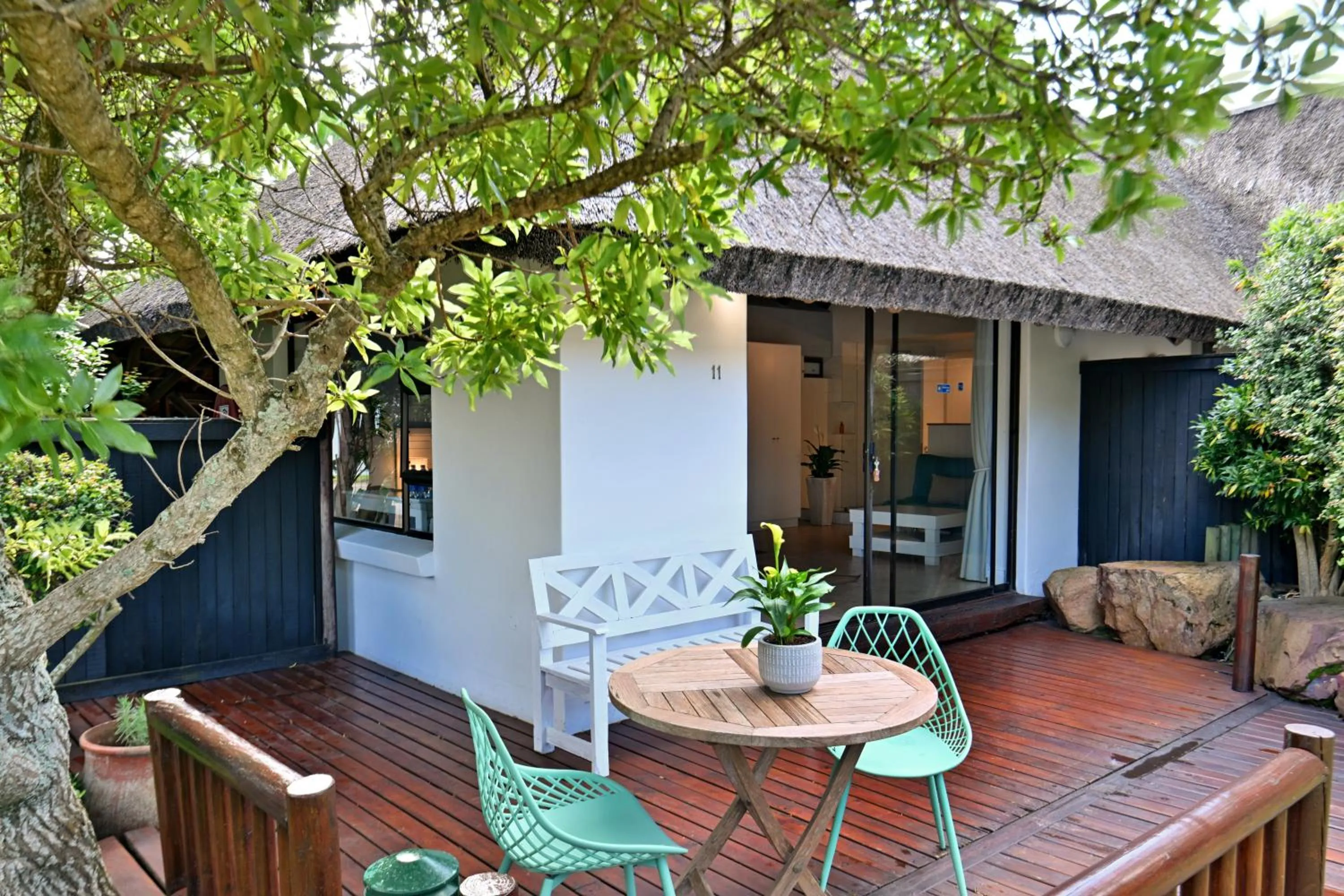 Patio in BonBini Guest House