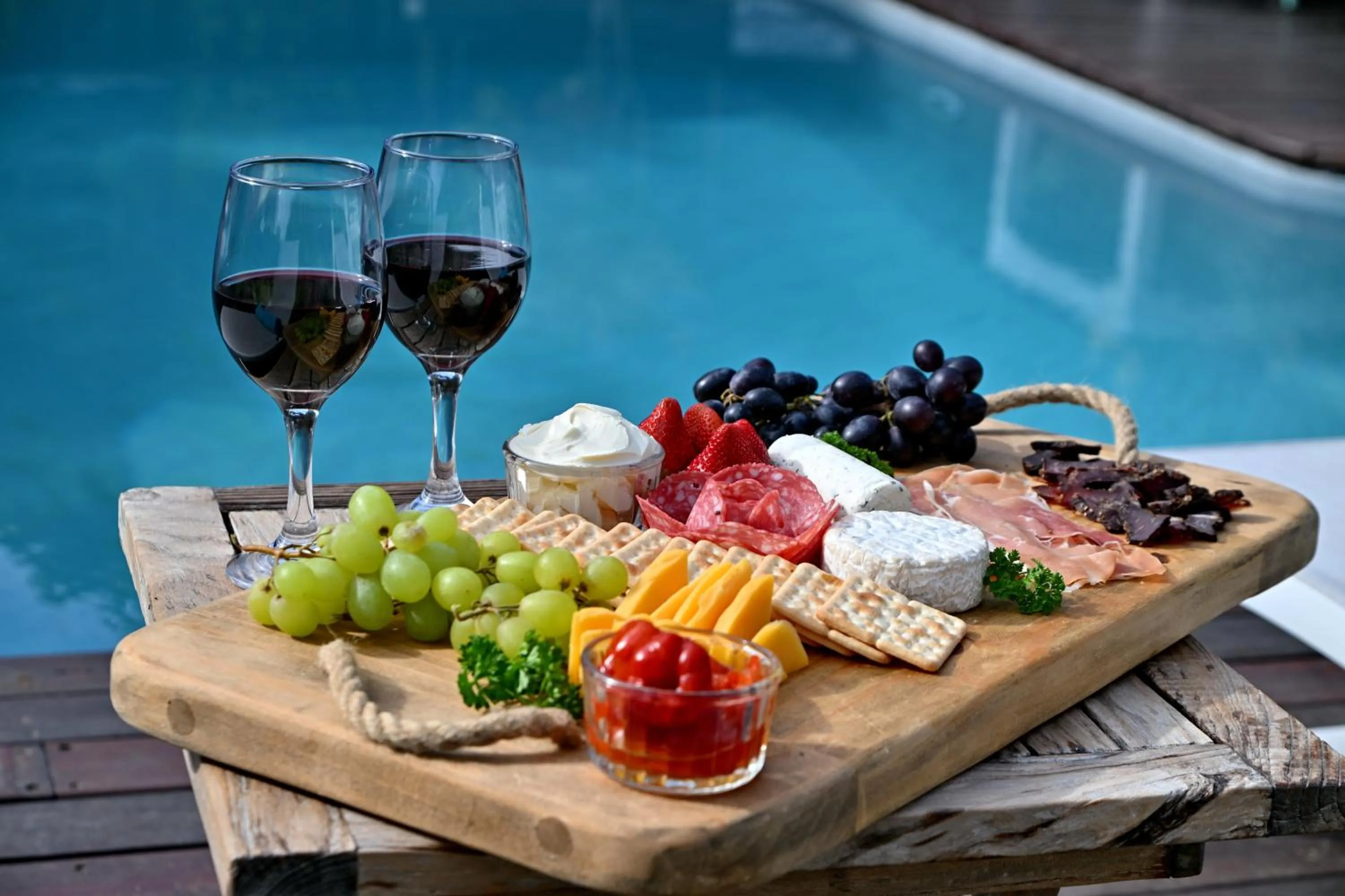 Swimming pool in BonBini Guest House