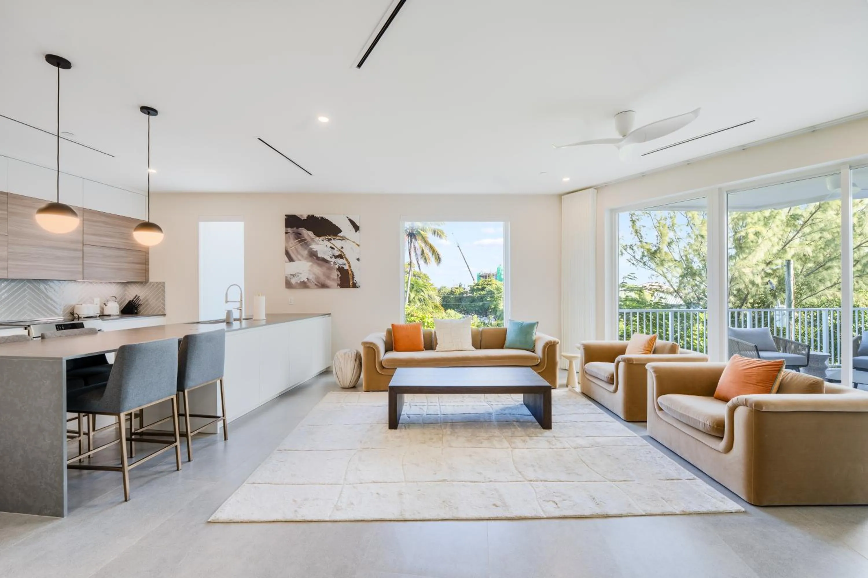 Living room in Point West Premier Rentals