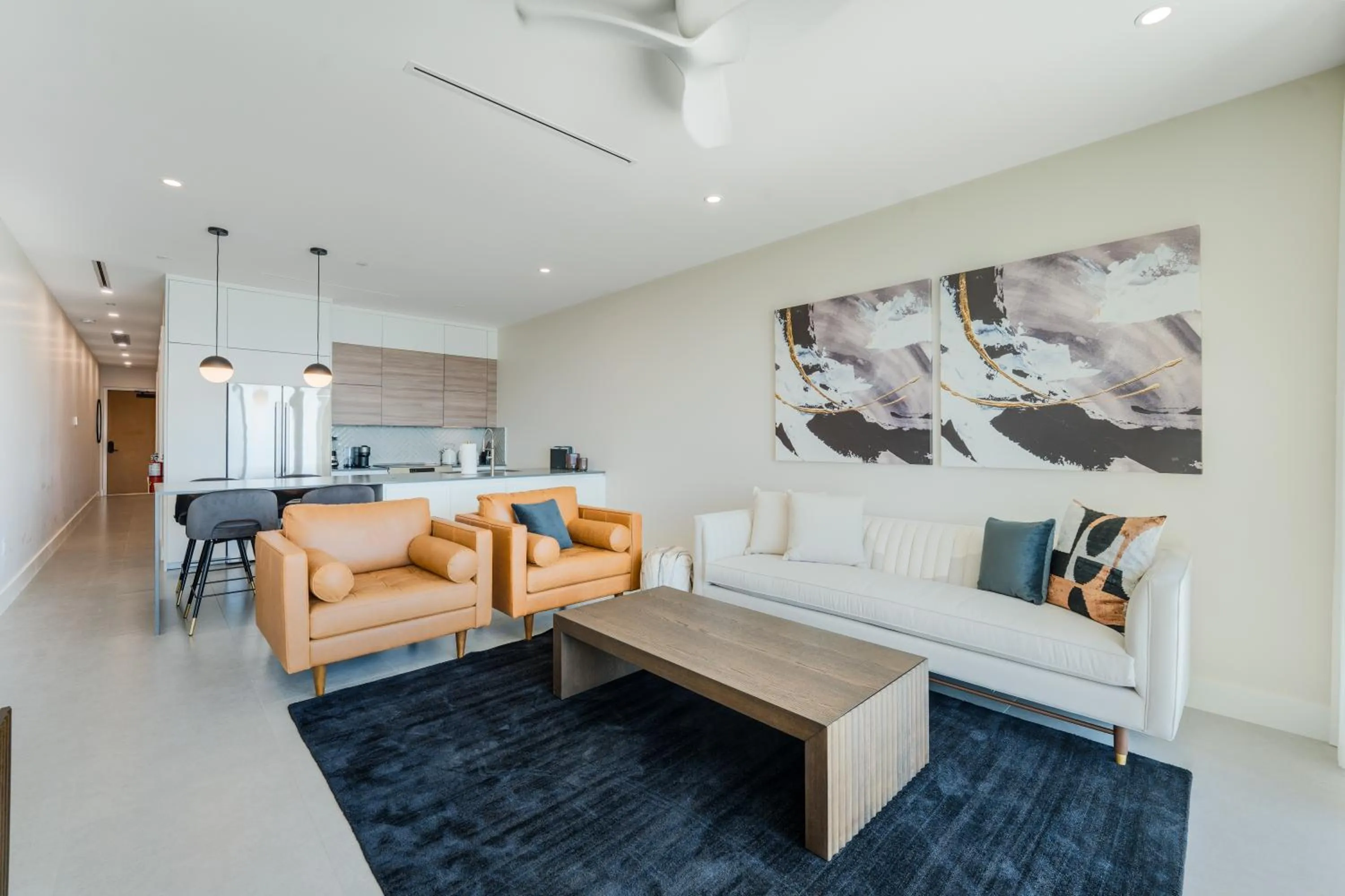 Living room in Point West Premier Rentals