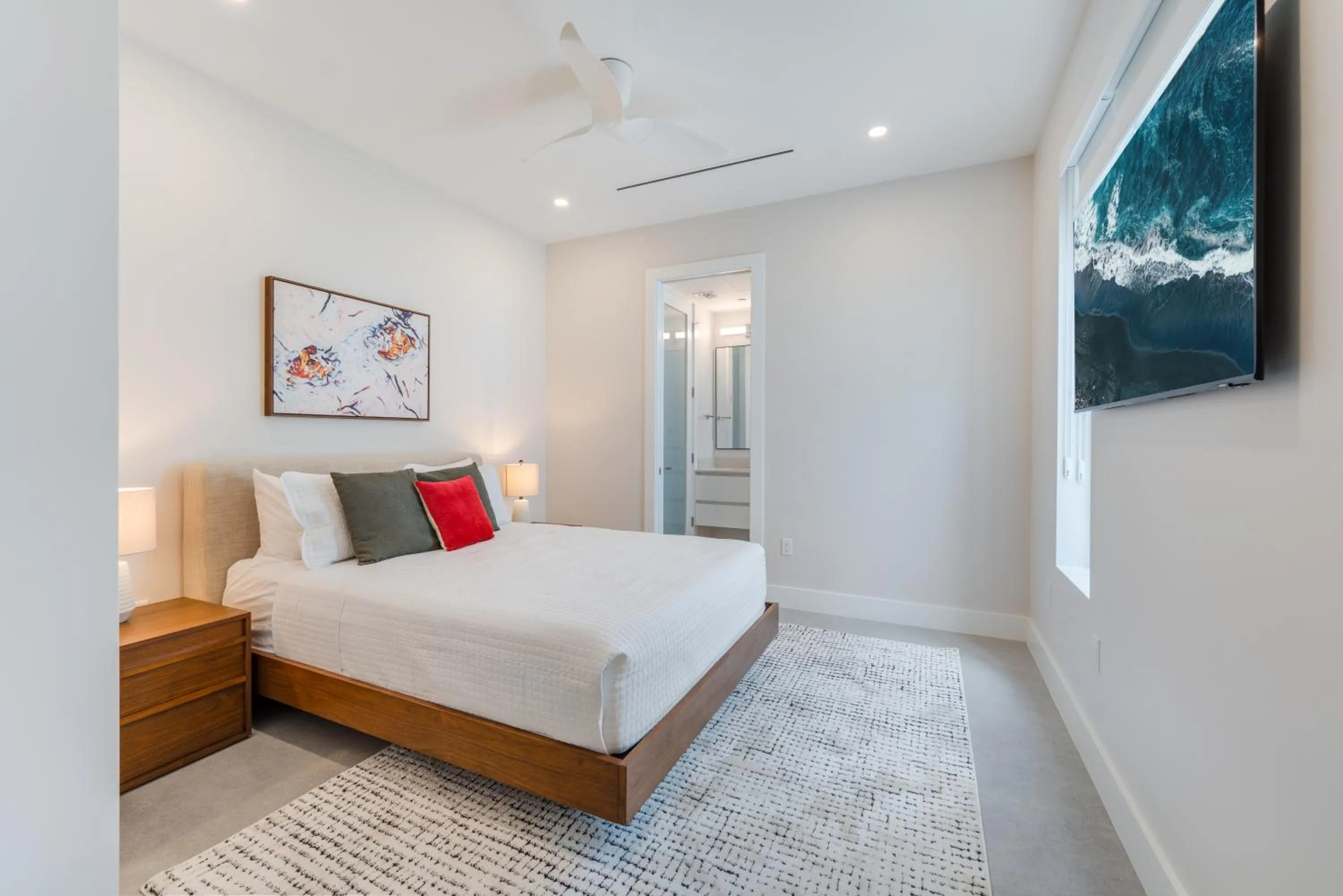 Bedroom, Bed in Point West Premier Rentals
