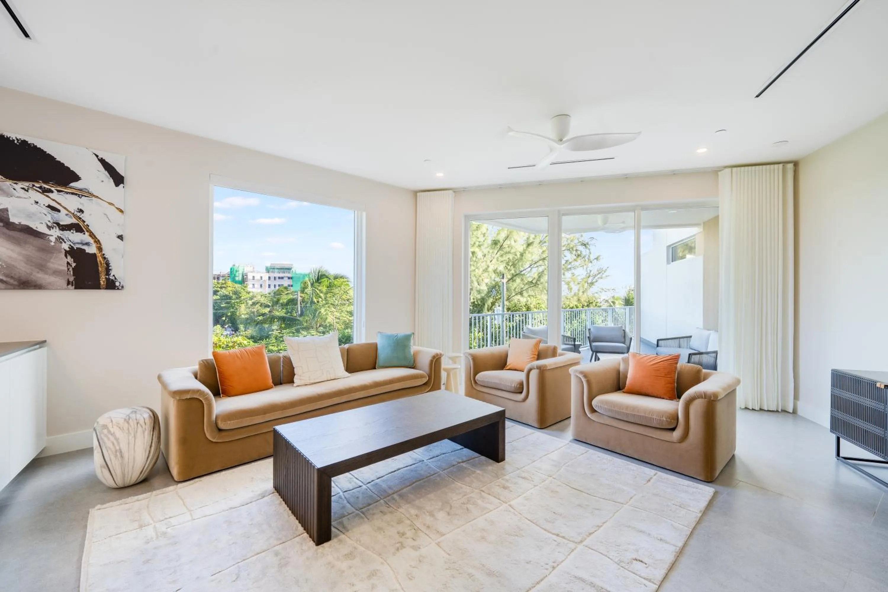 Living room in Point West Premier Rentals