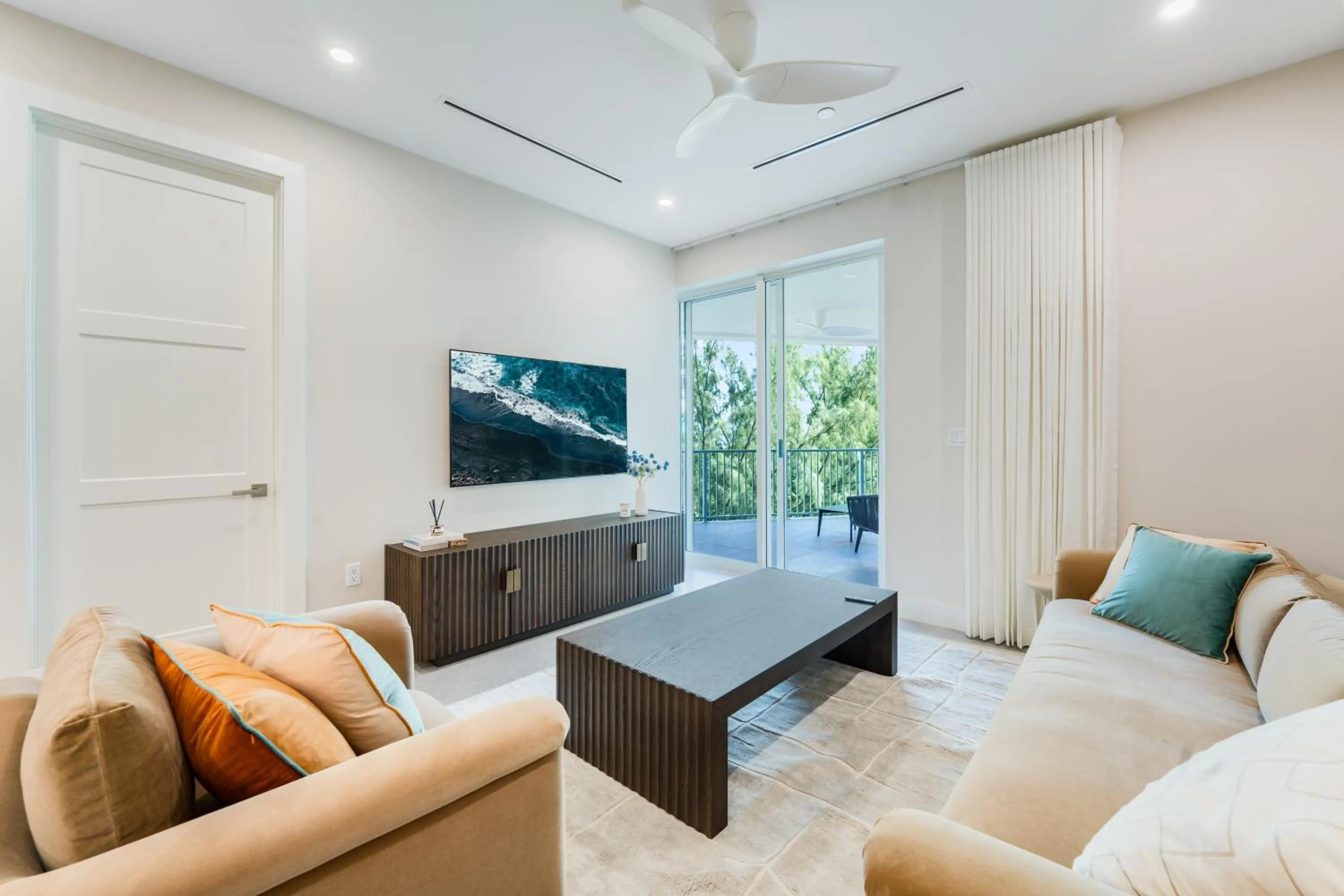 Living room in Point West Premier Rentals
