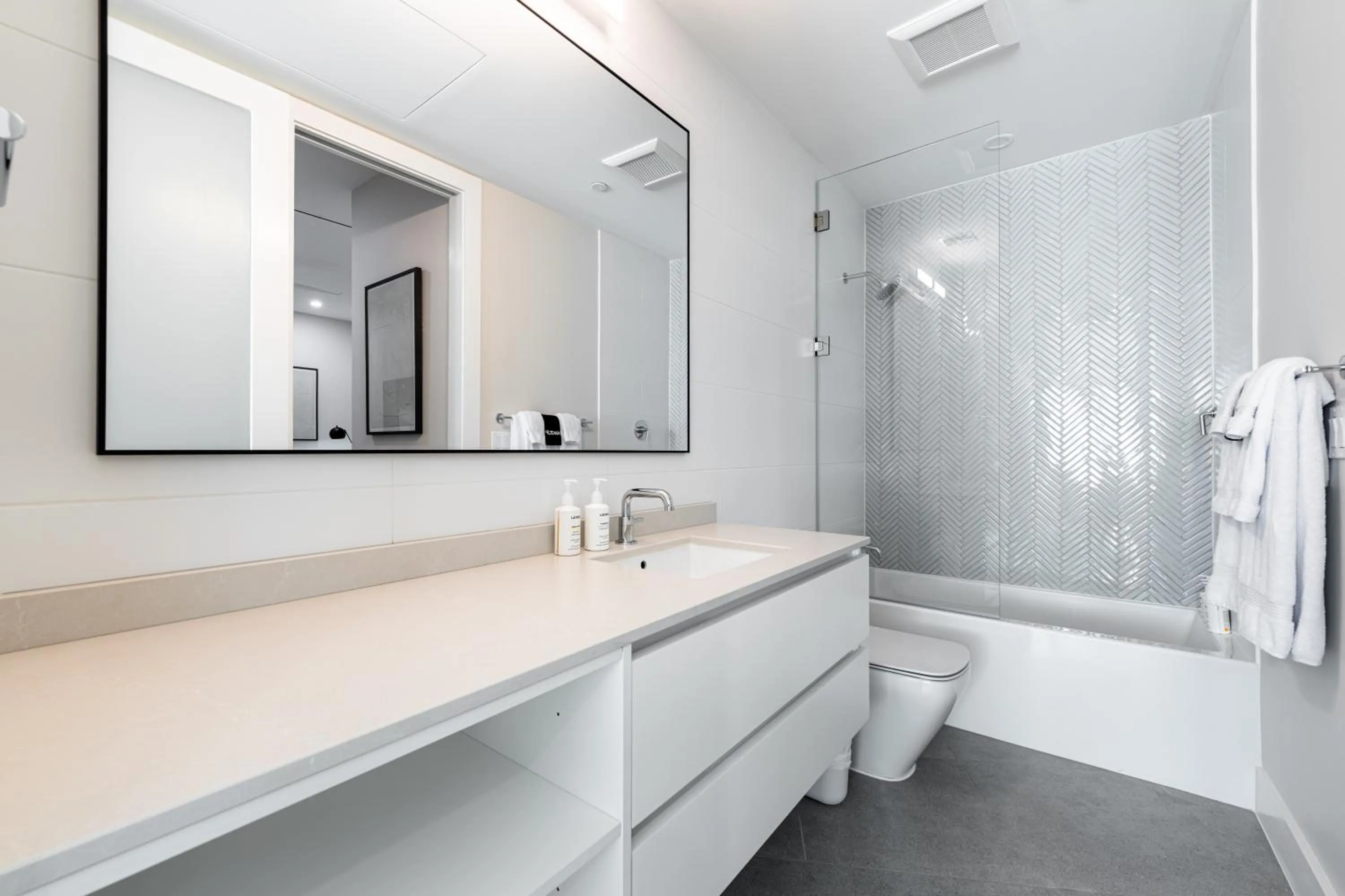 Shower in Point West Premier Rentals