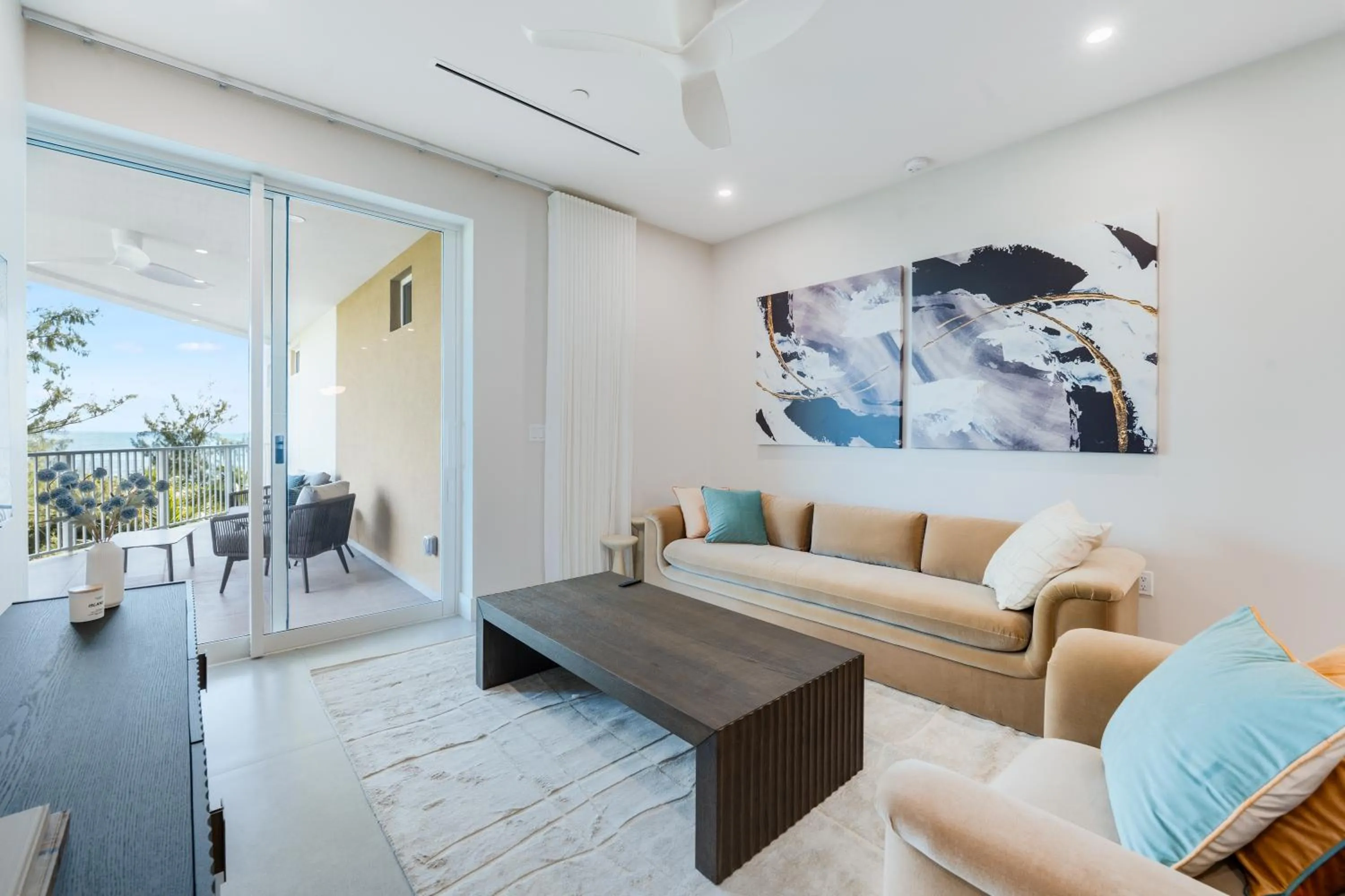 Living room in Point West Premier Rentals