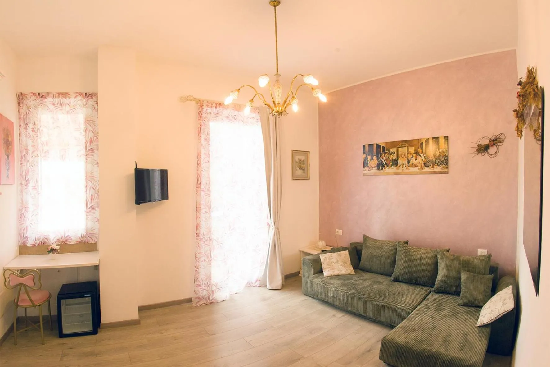 Living room in Villa Caterina