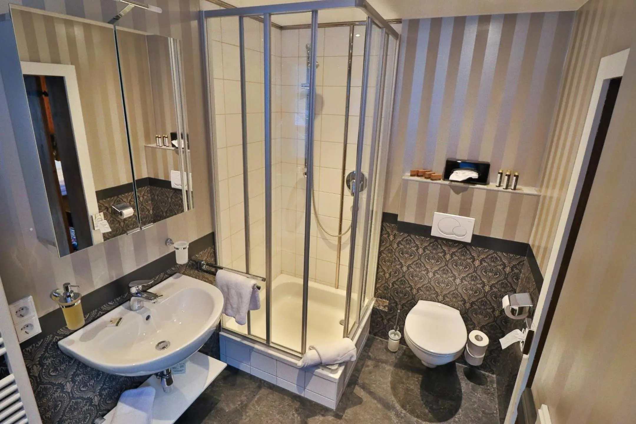 Shower in Schneider Hof Boutique-Hotel Garni Superior