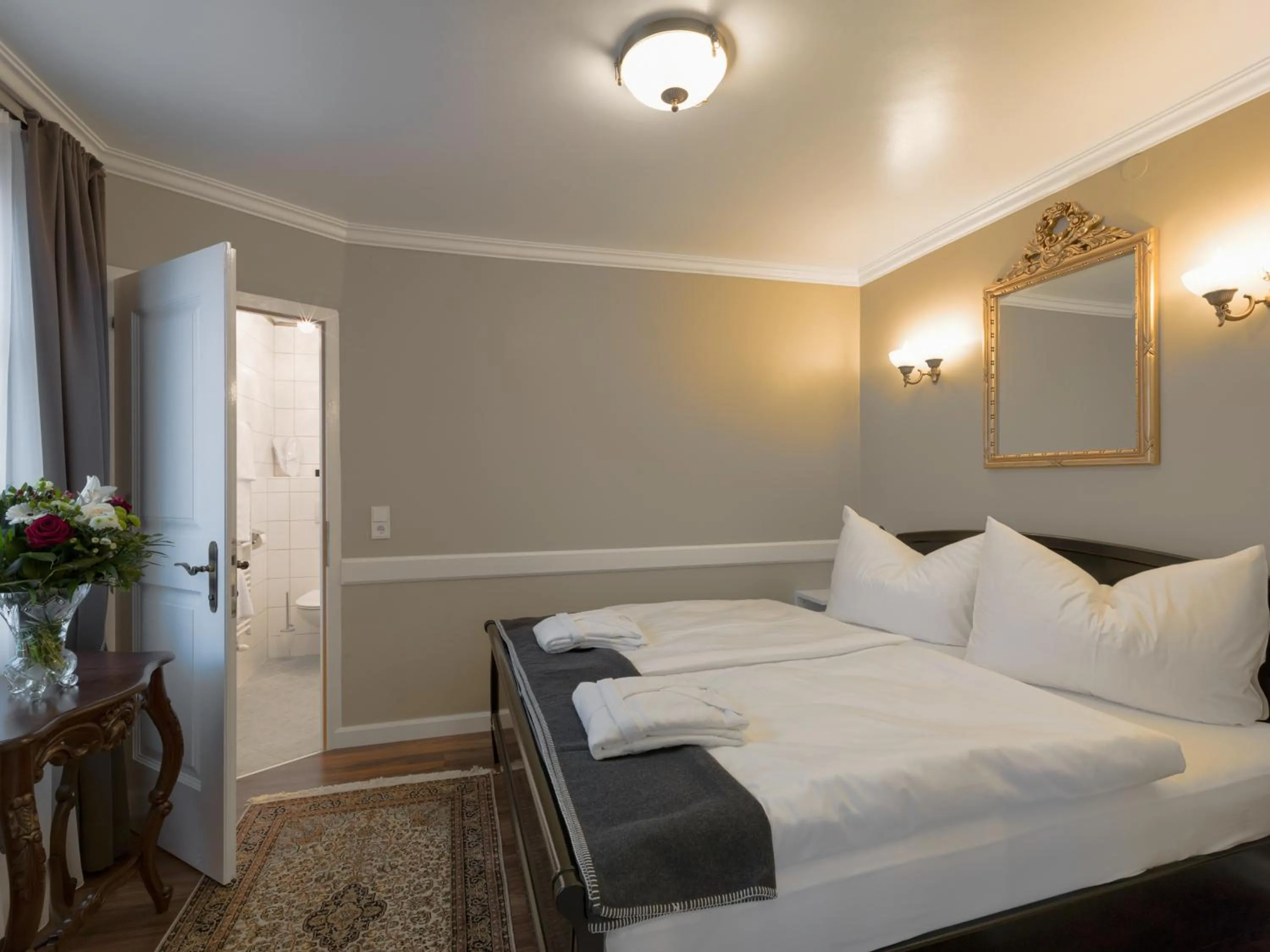 Bed in Schneider Hof Boutique-Hotel Garni Superior