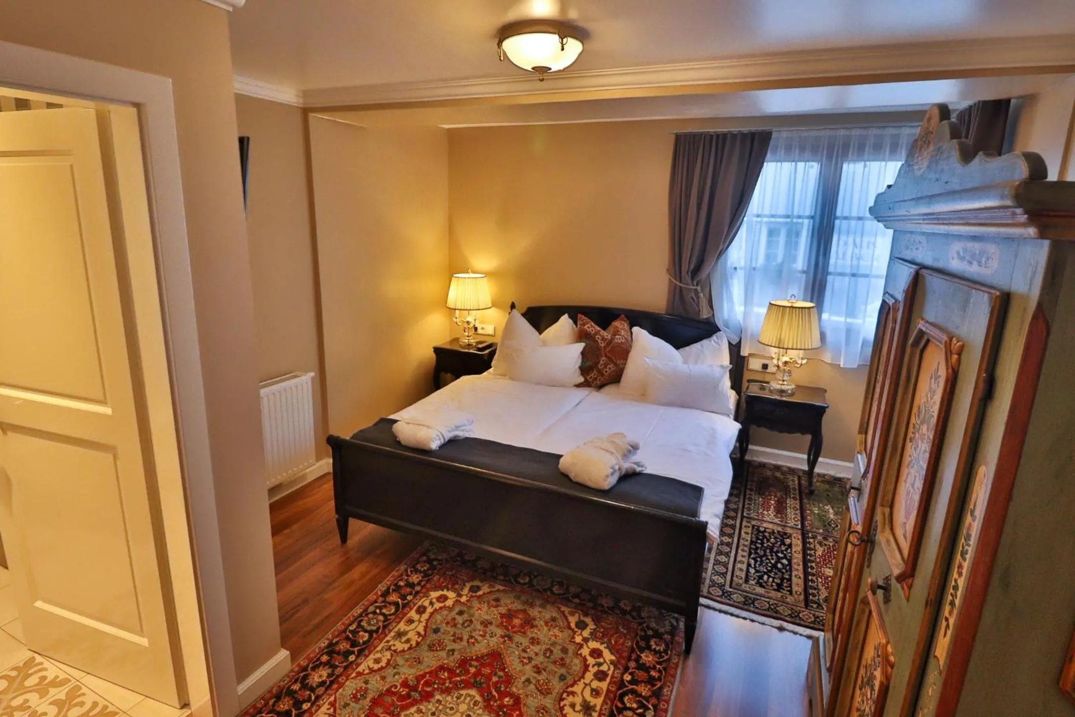 Bed in Schneider Hof Boutique-Hotel Garni Superior