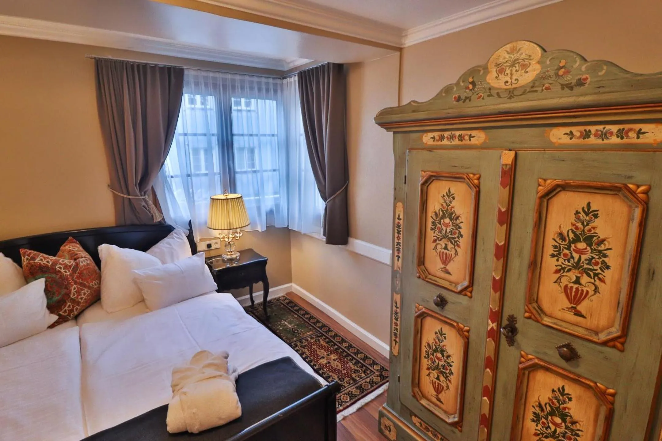 Bed in Schneider Hof Boutique-Hotel Garni Superior