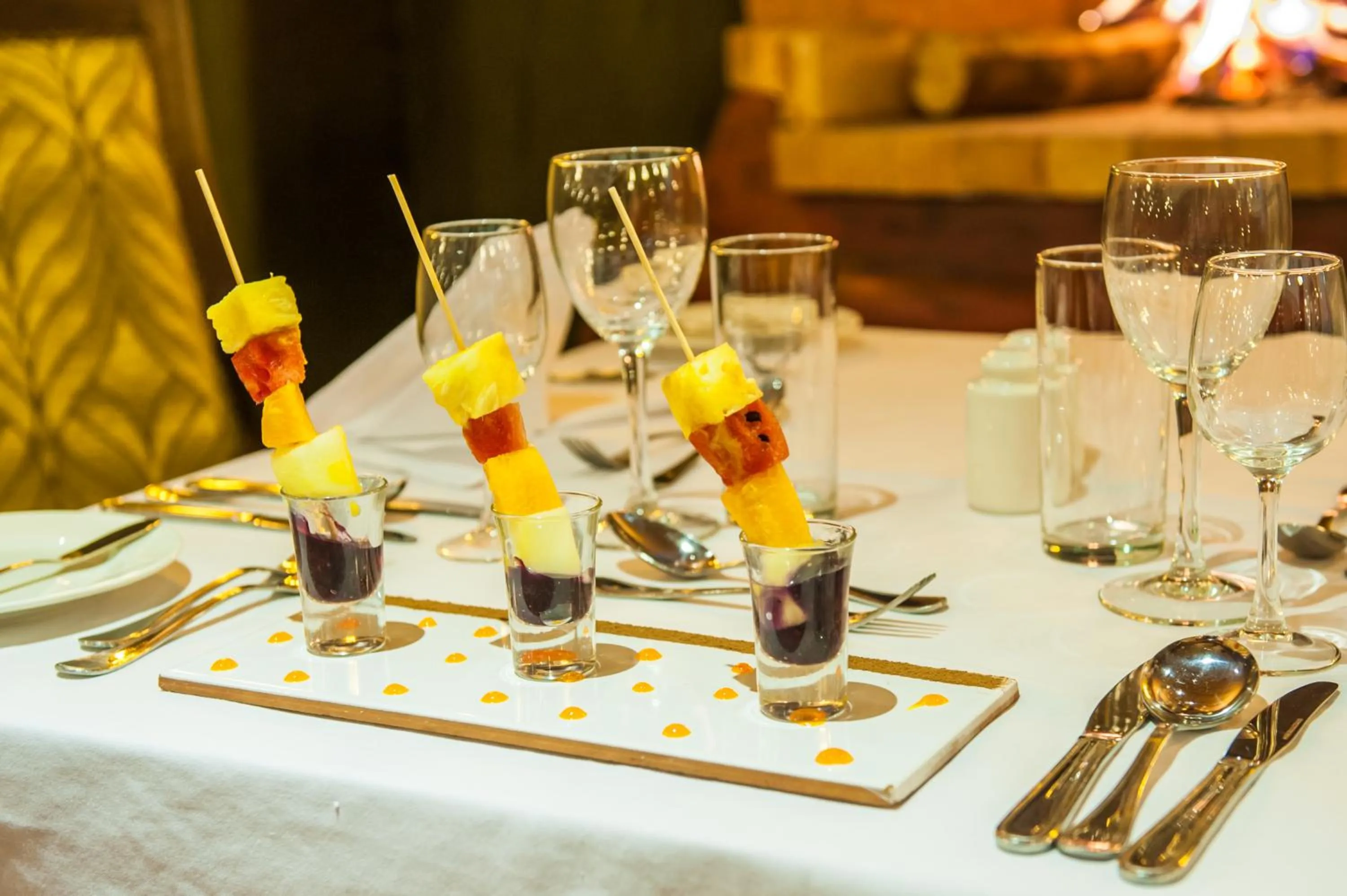 Food close-up in Lake Nakuru Sopa Lodge