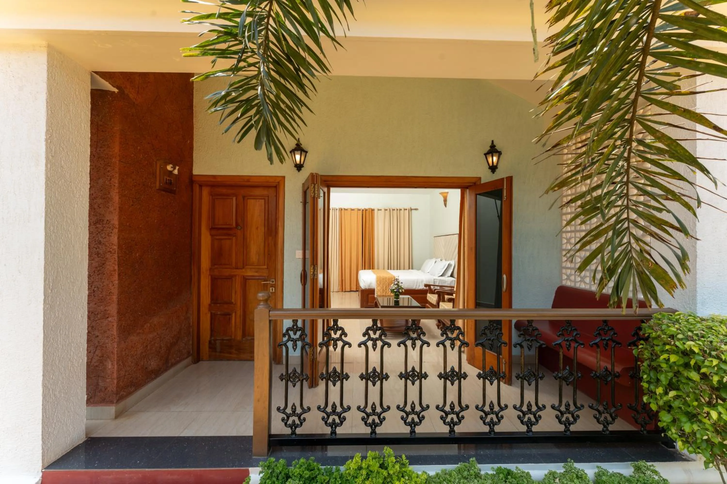 Garden view in The Grand Leoney Resort