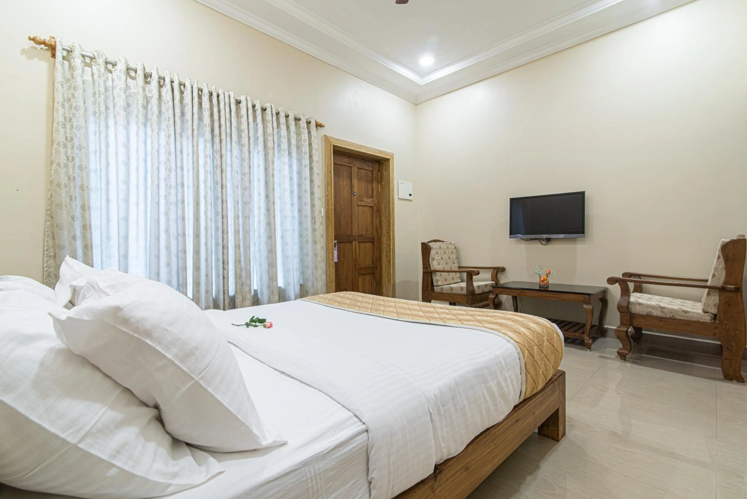 Bed in The Grand Leoney Resort