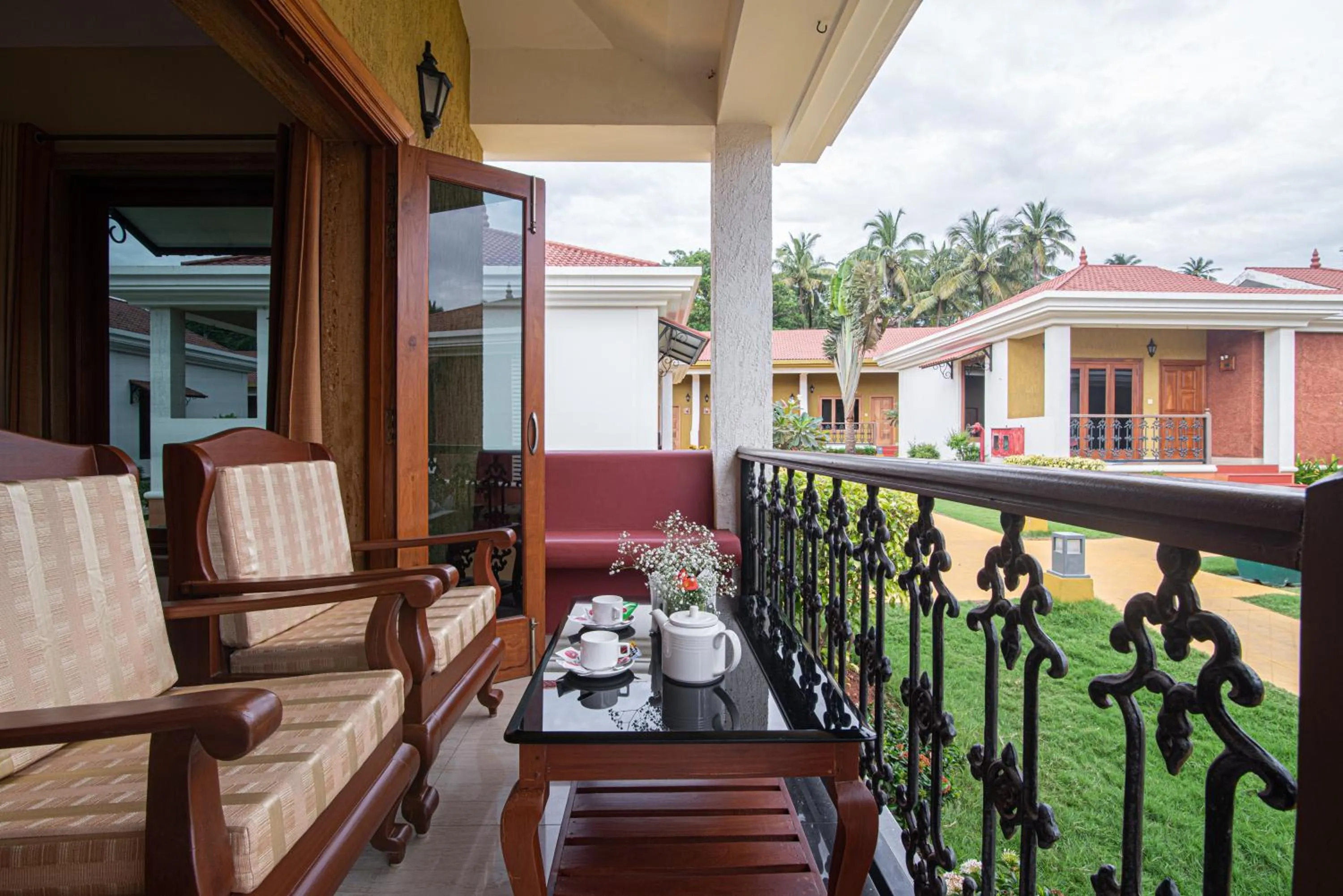 Balcony/Terrace in The Grand Leoney Resort