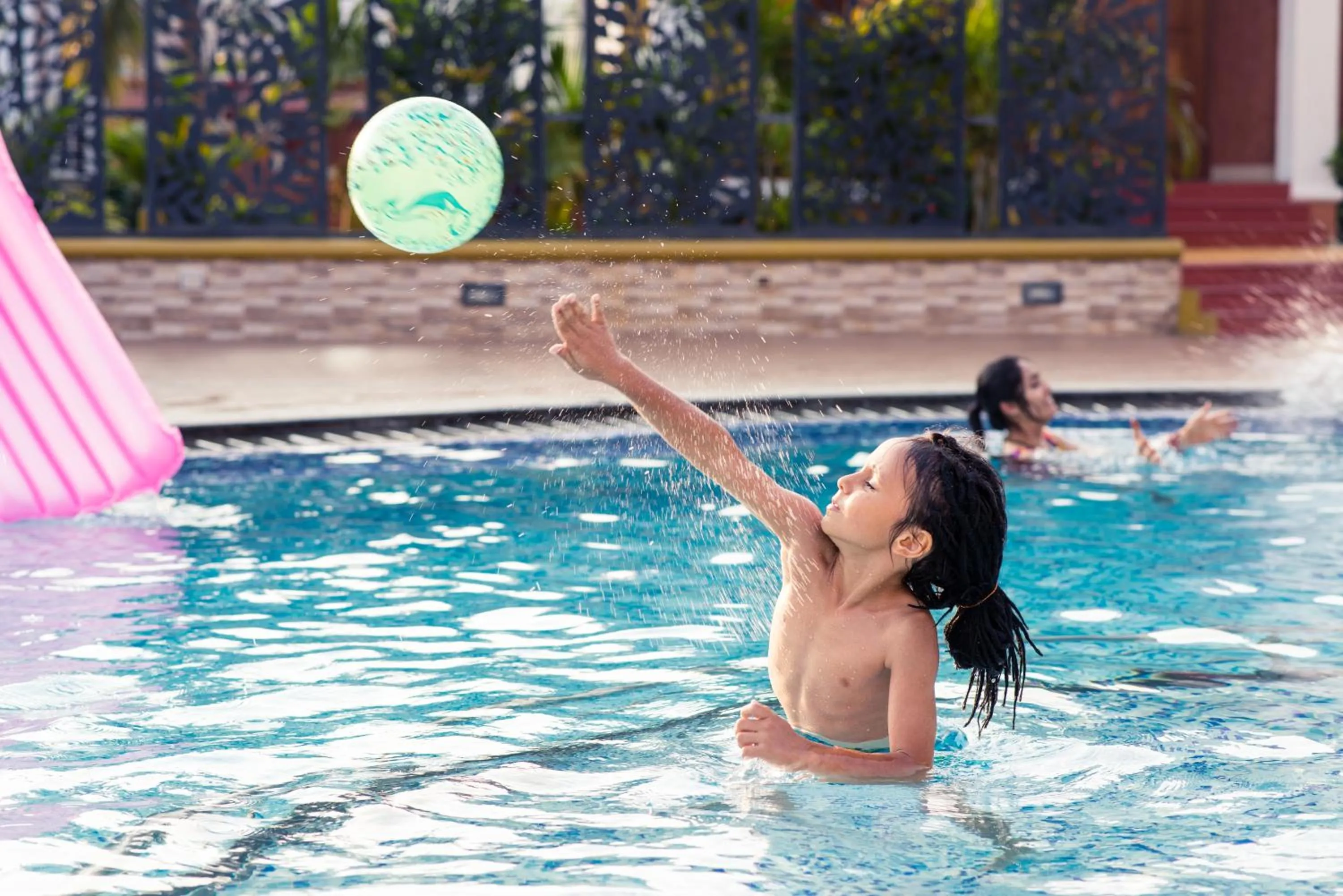 Swimming pool in The Grand Leoney Resort