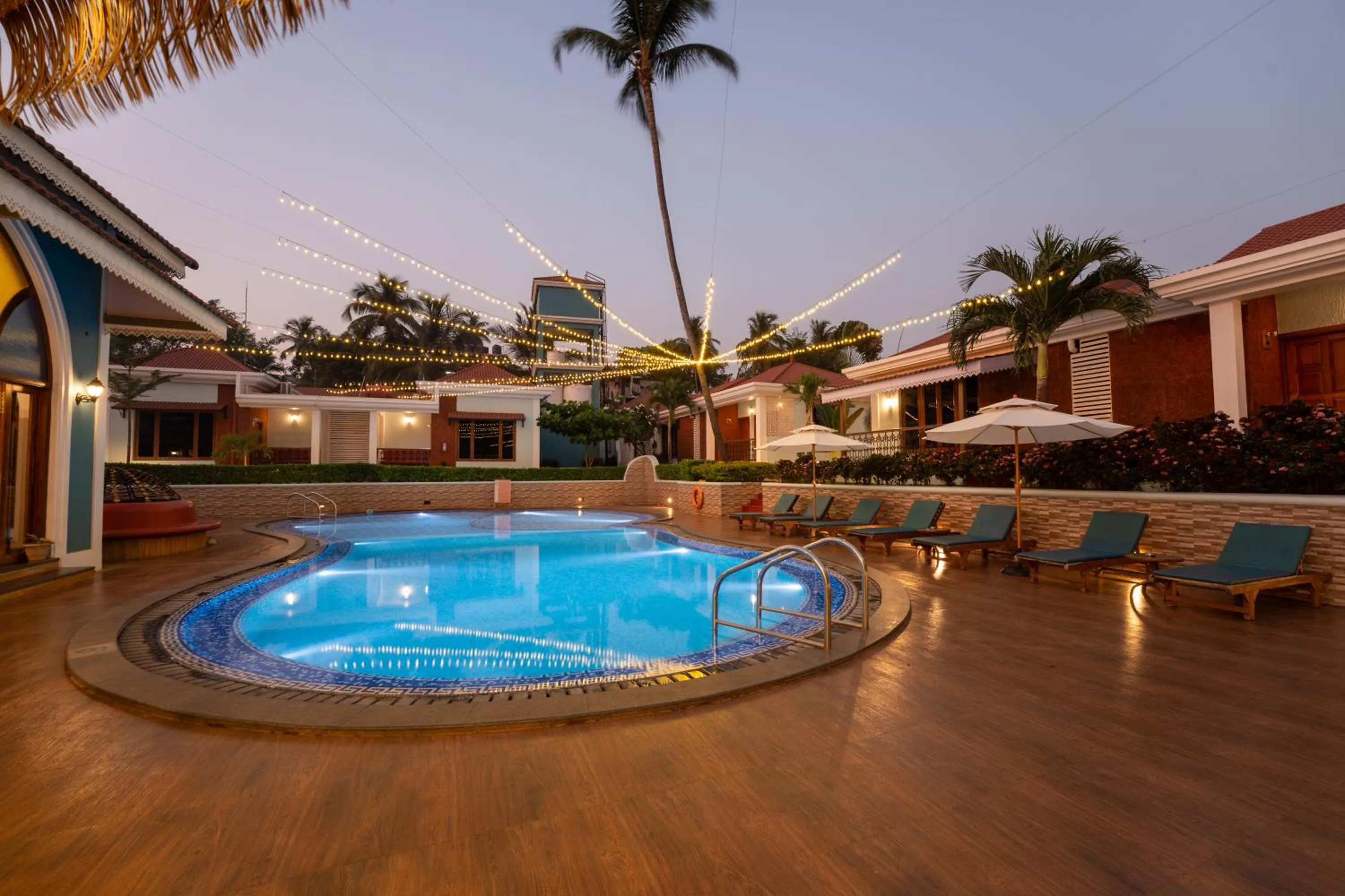 Swimming pool in The Grand Leoney Resort