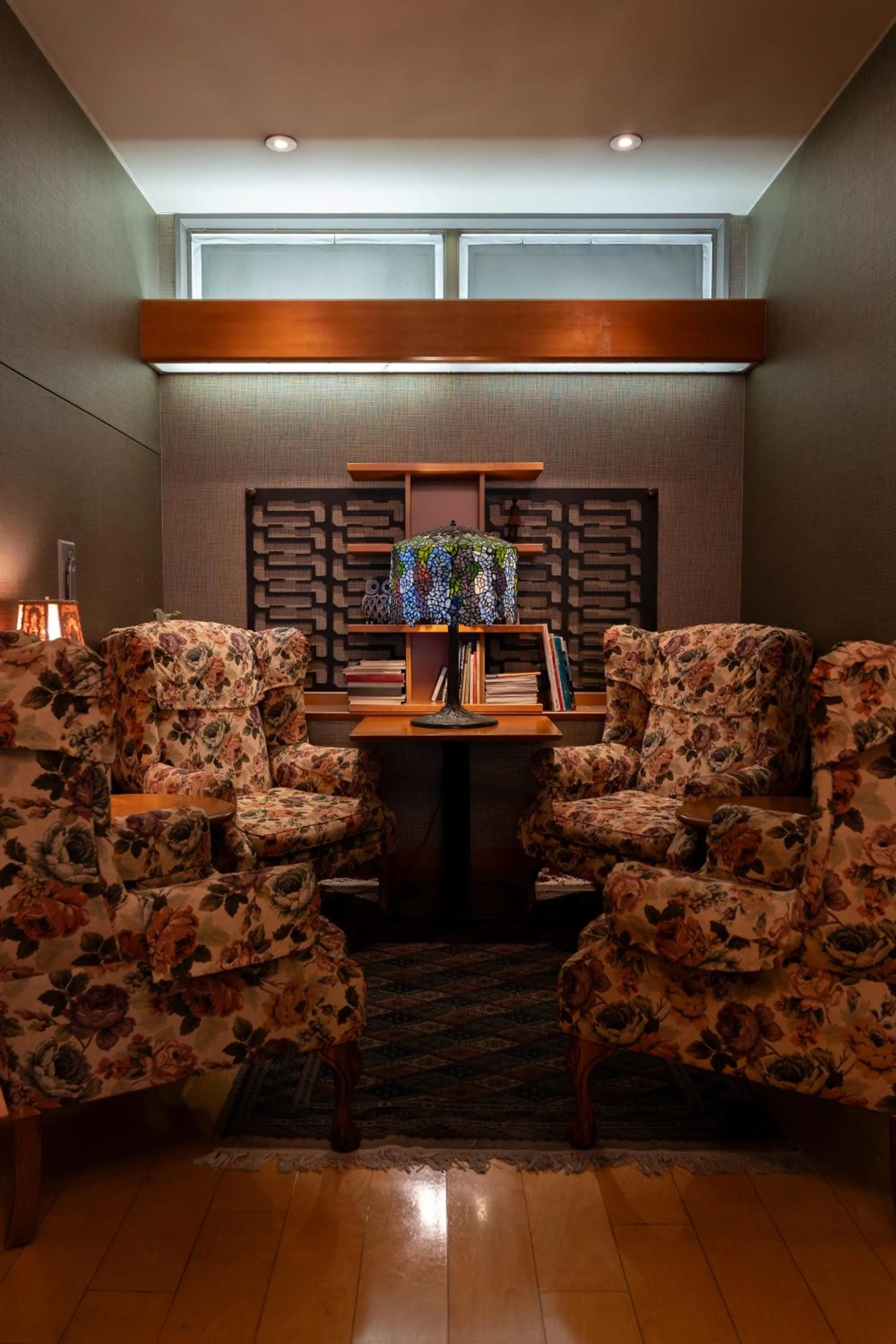 Seating area in Mori-no-Hotel Sendai