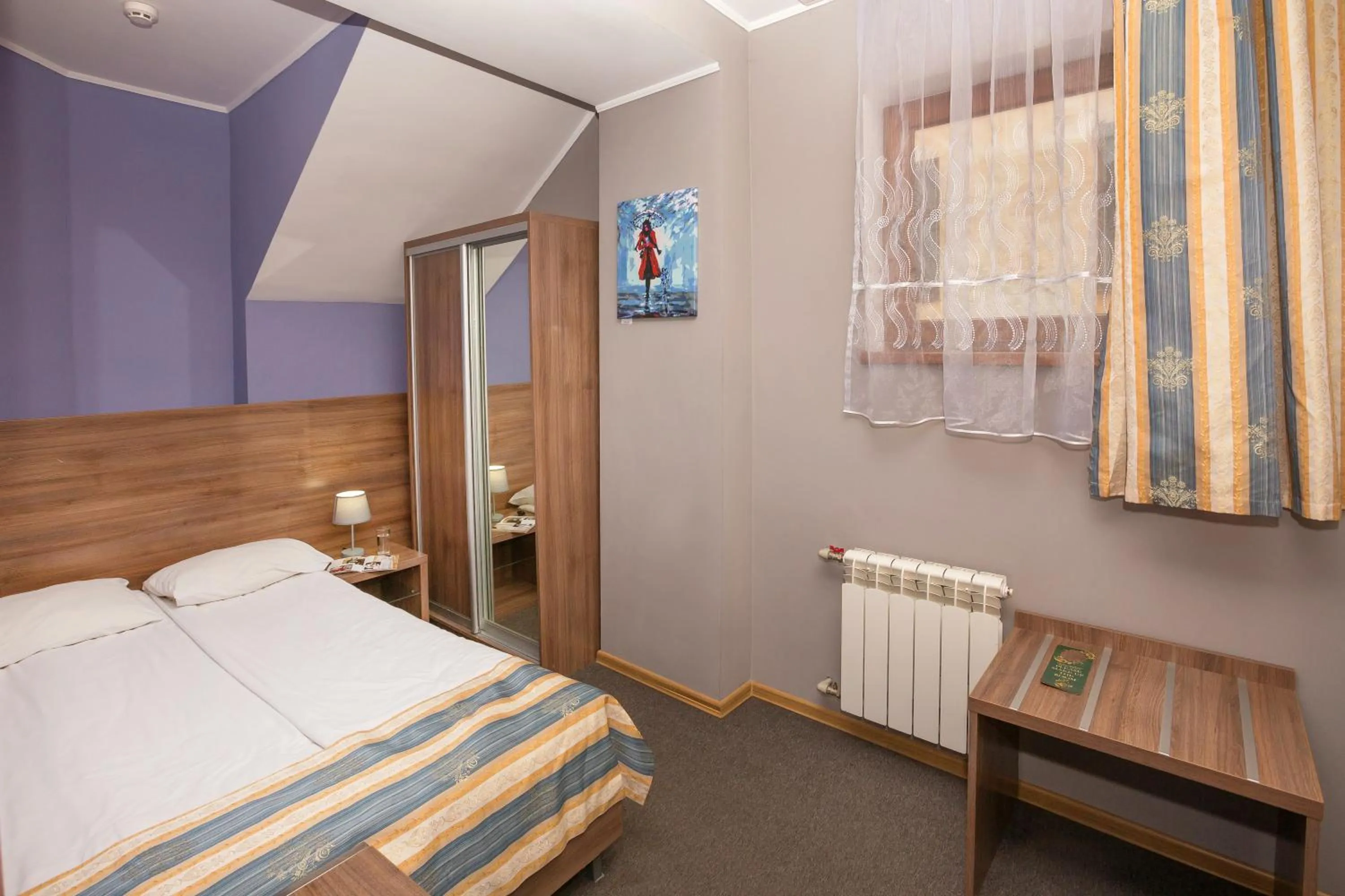 Photo of the whole room, Bed in Lviv Central Jam Hotel