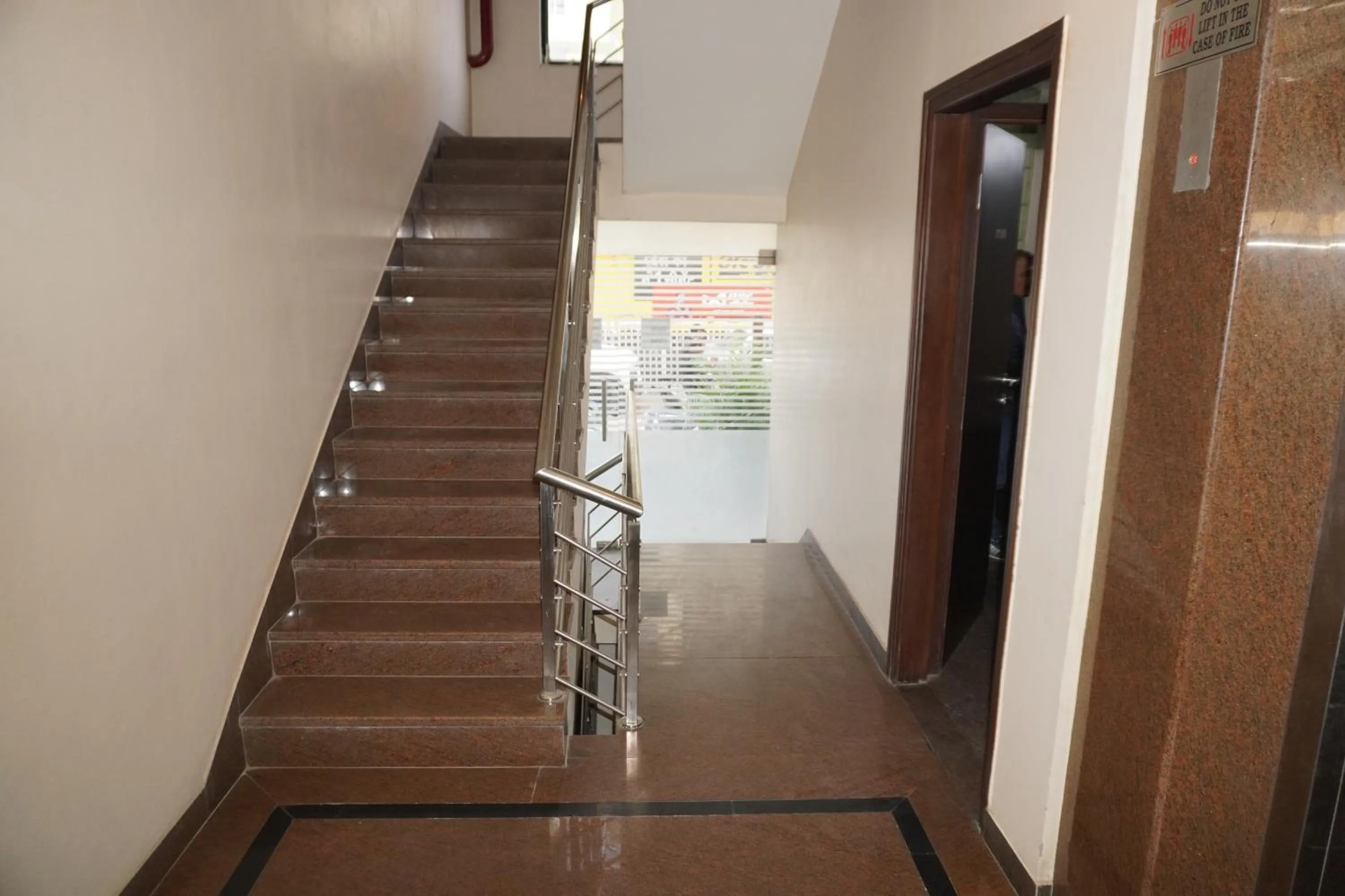 elevator in Hotel Nilax