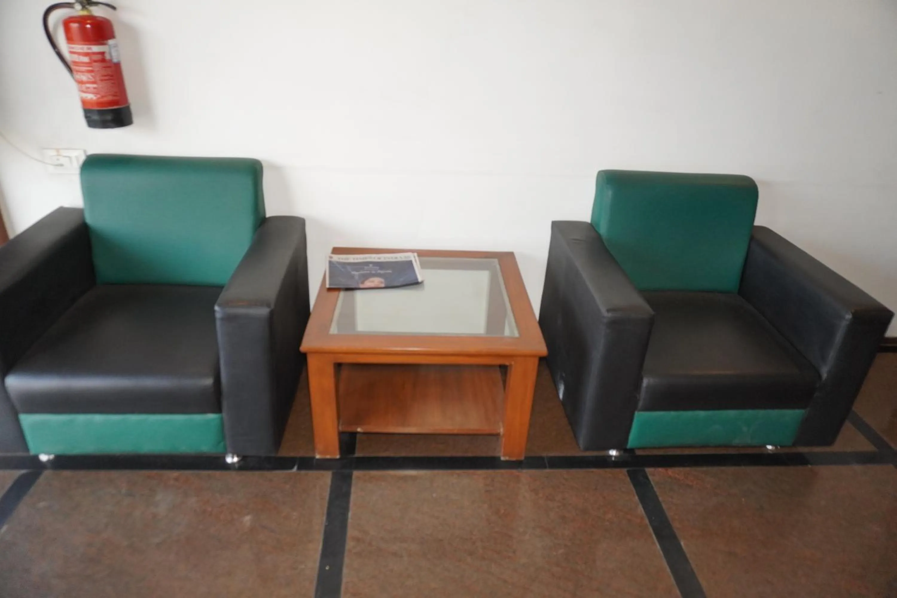 Seating area in Hotel Nilax