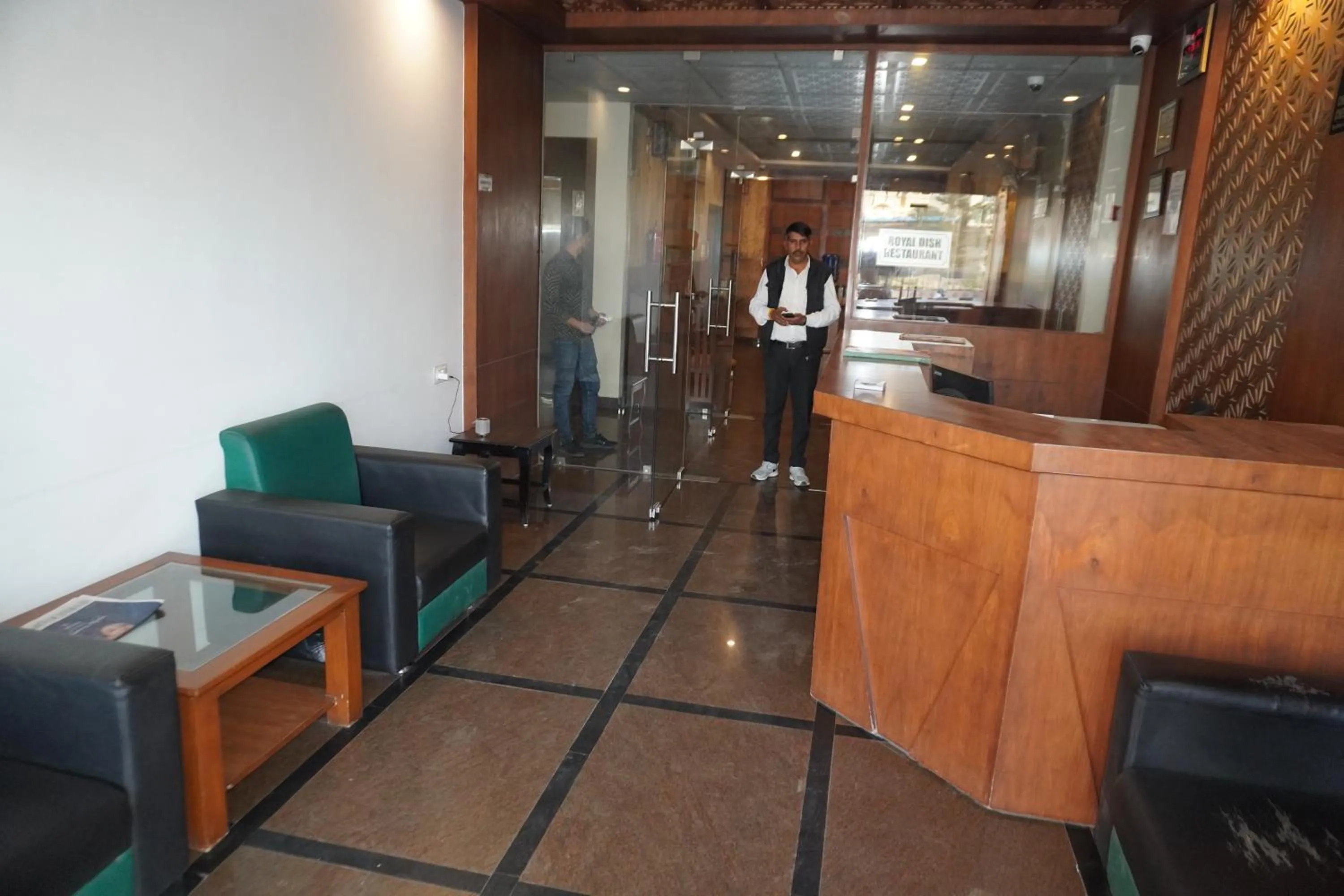 Lobby or reception in Hotel Nilax