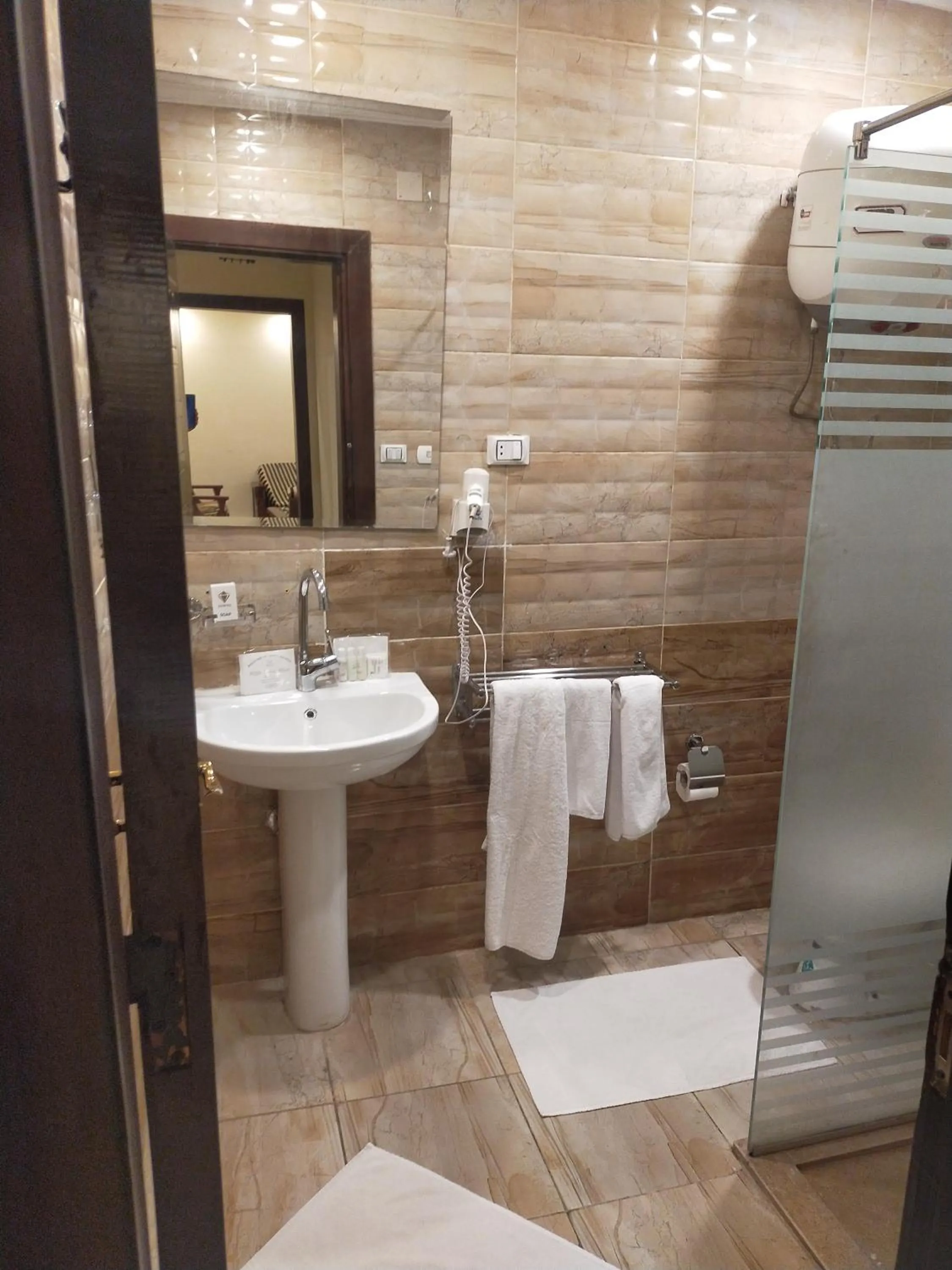 Bathroom in 26th of July Apartments