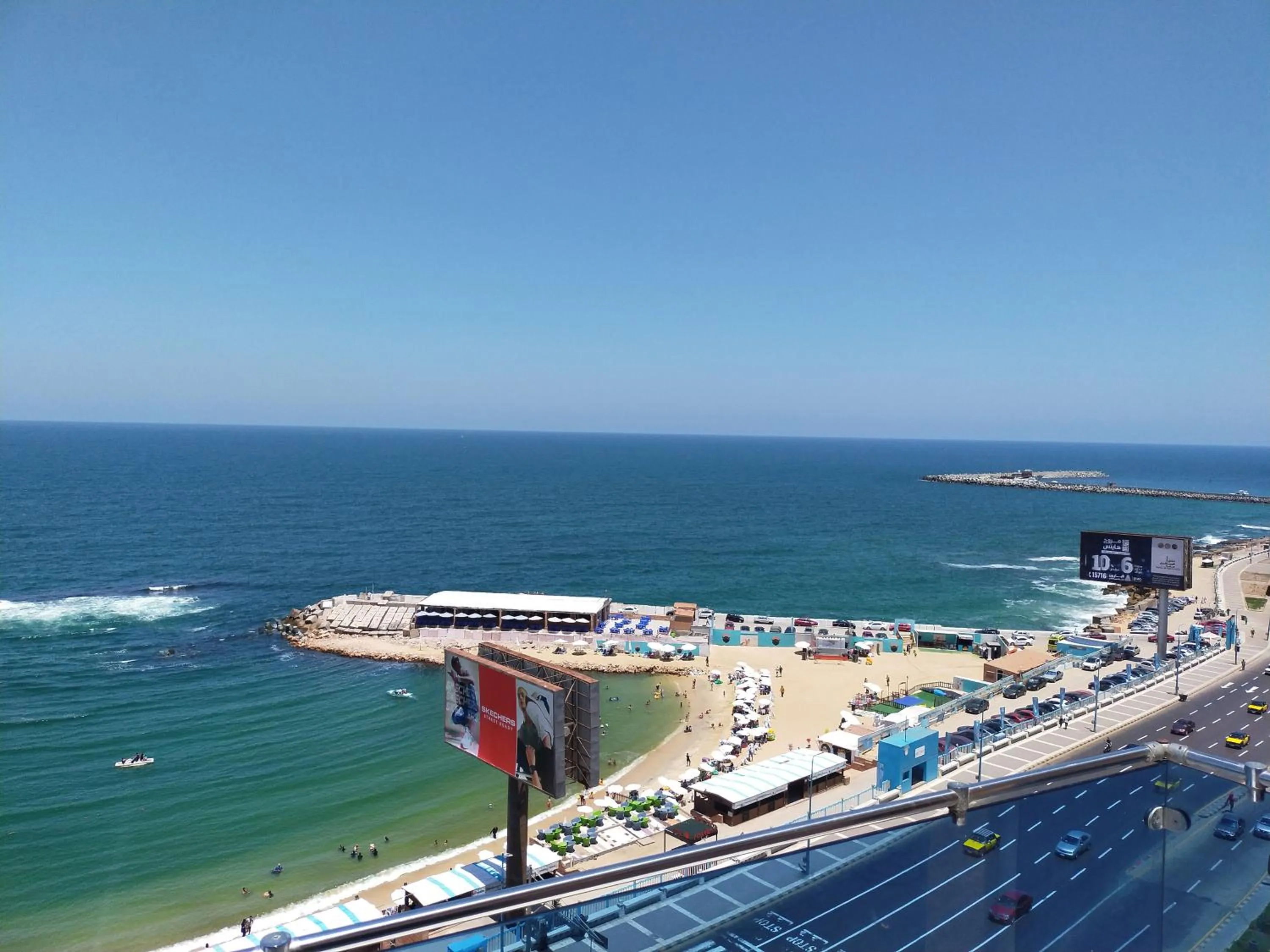 Beach in 26th of July Apartments