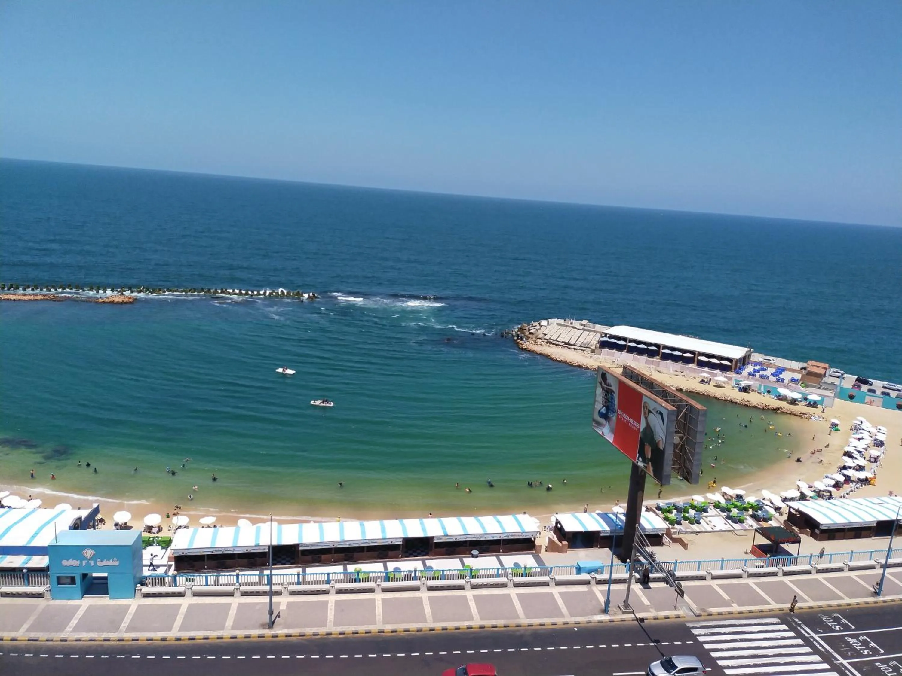 Beach in 26th of July Apartments