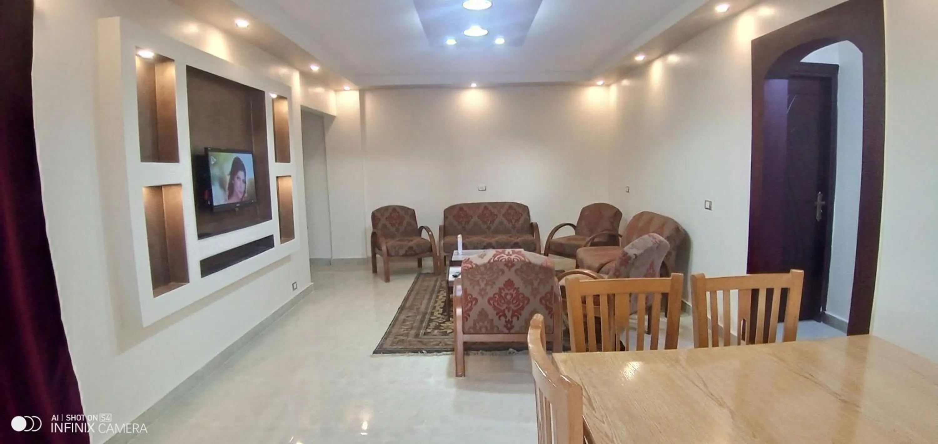 Living room in Maamoura Armed Forces Apartments