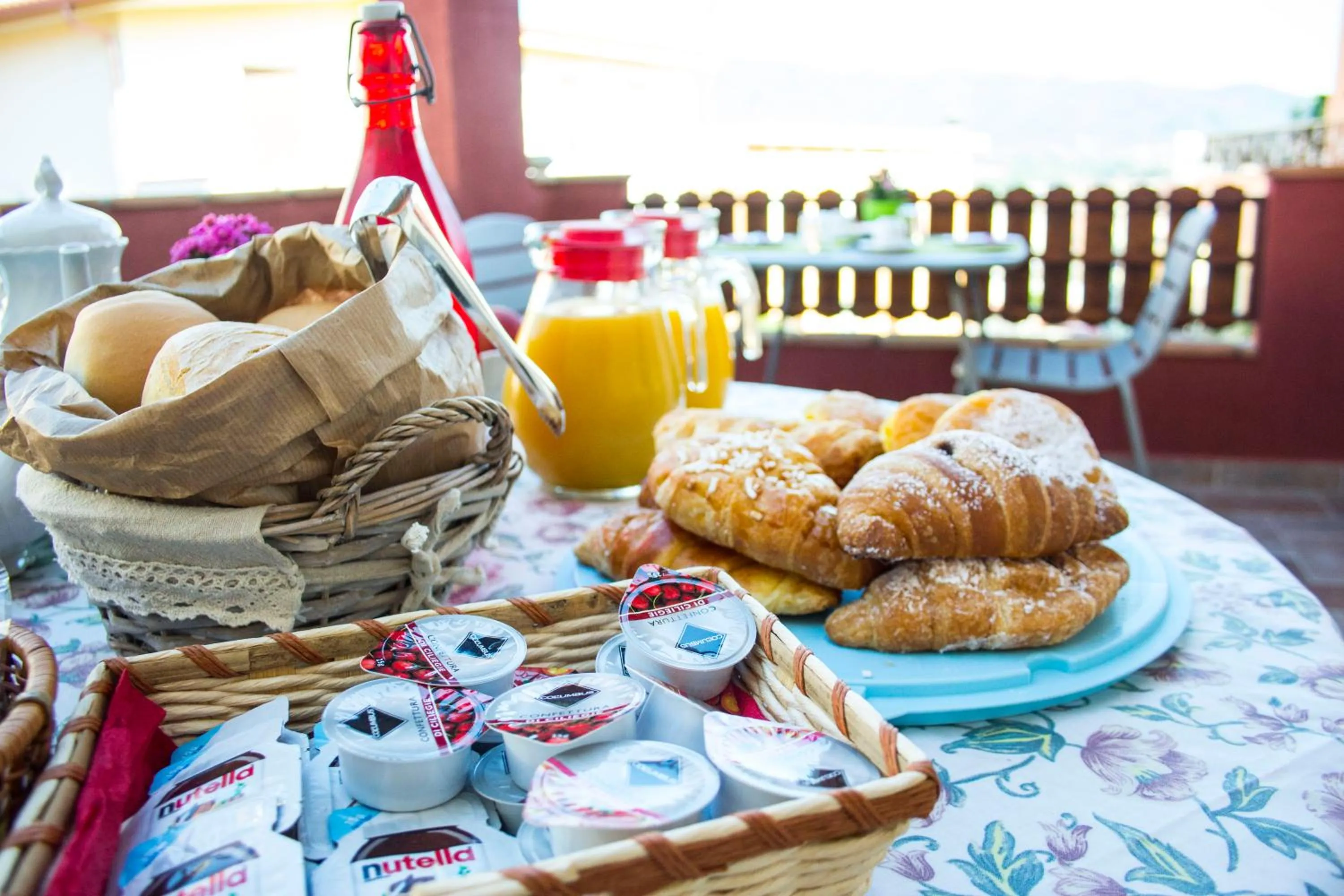 Food close-up in B&B Va' Pensiero
