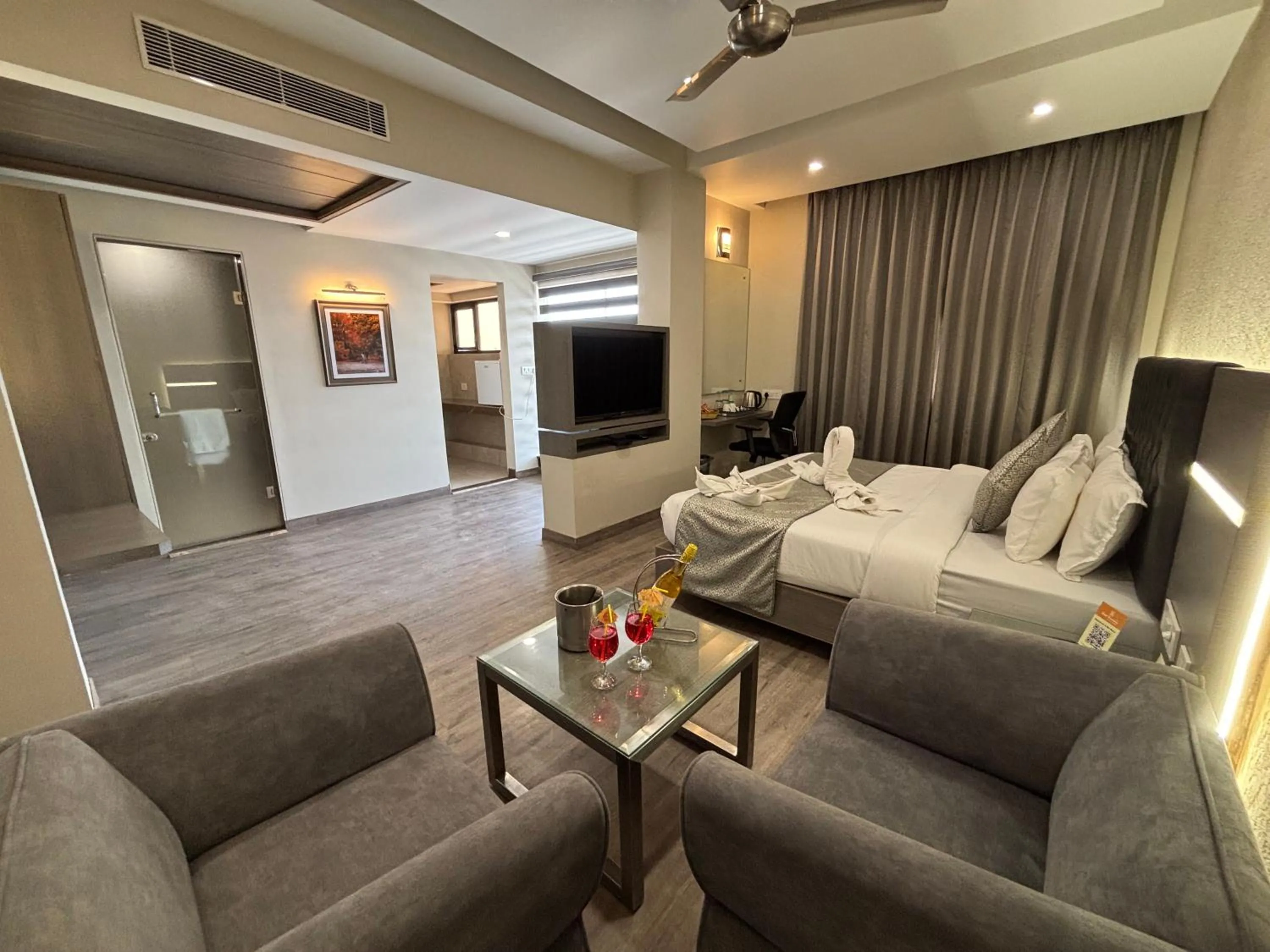 Living room in RESIDENCY HOTEl