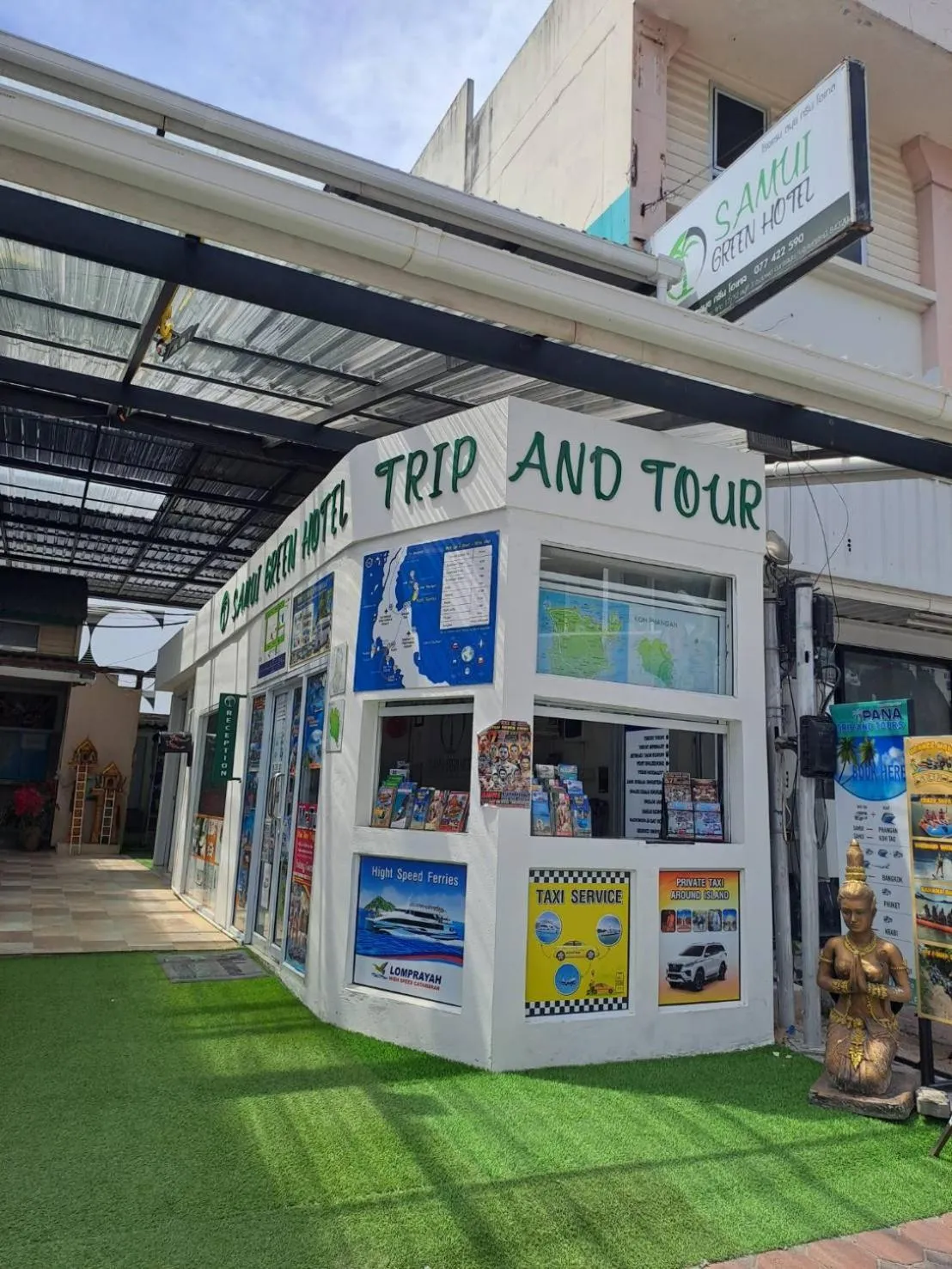 Property building in Samui Green Hotel