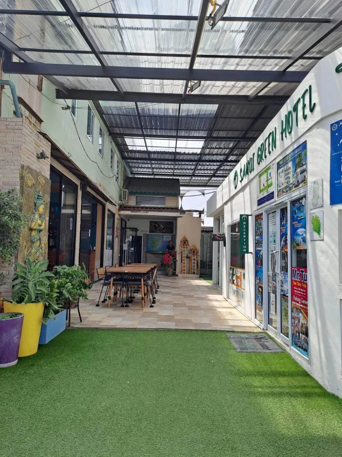 Property building in Samui Green Hotel