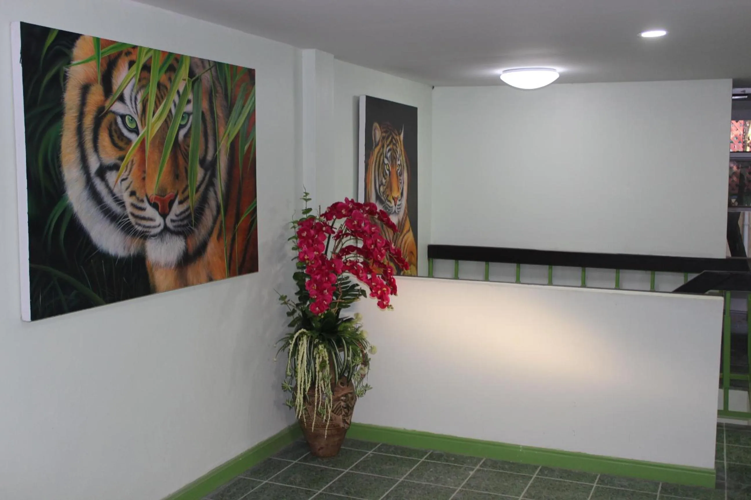 Decorative detail in Samui Green Hotel