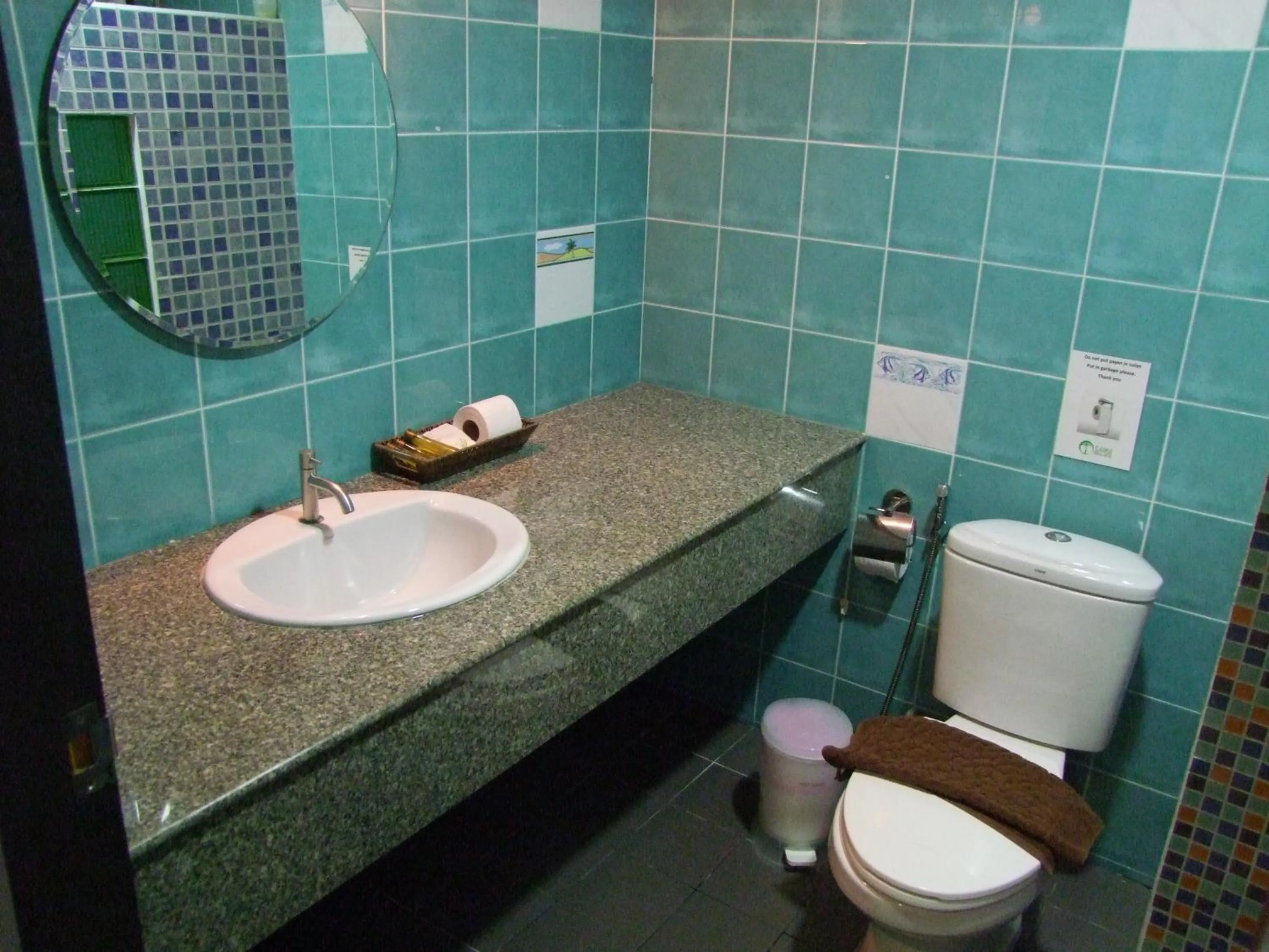 Toilet in Samui Green Hotel