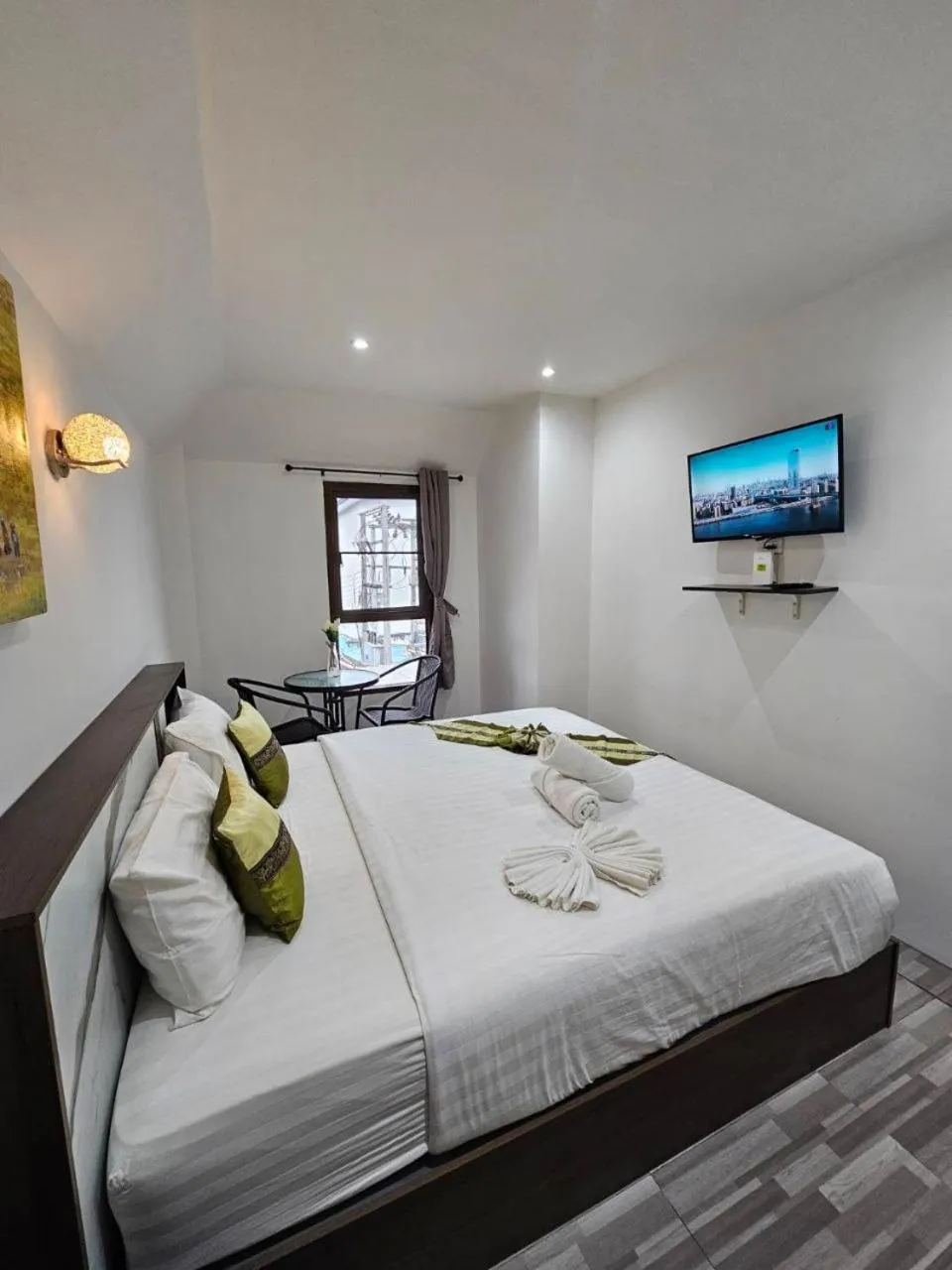 TV and multimedia, Bed in Samui Green Hotel