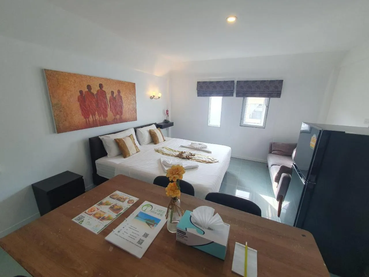 Bedroom, Bed in Samui Green Hotel