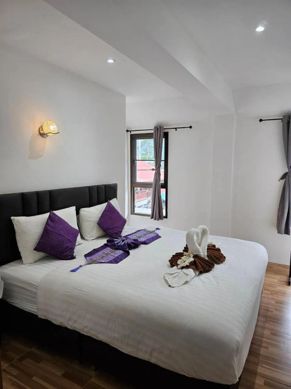 Bedroom, Bed in Samui Green Hotel