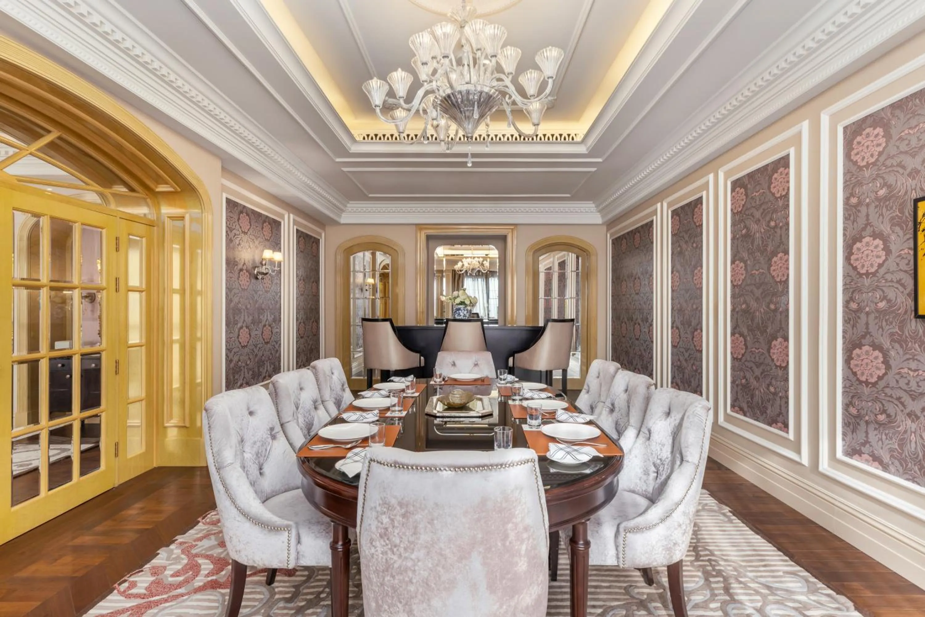 Seating area in Al Habtoor Palace - Preferred Hotels & Resorts