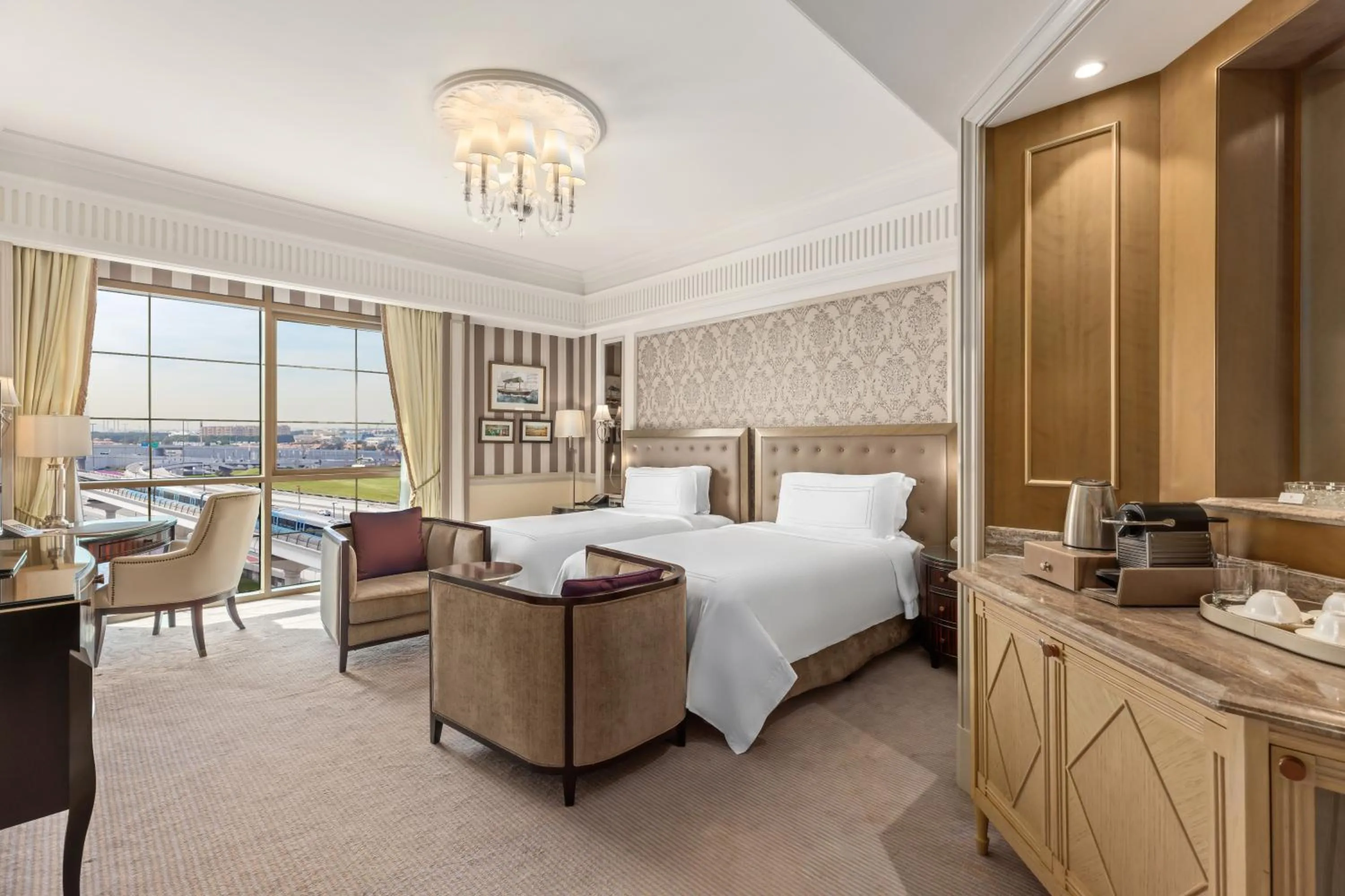 Bed in Al Habtoor Palace - Preferred Hotels & Resorts