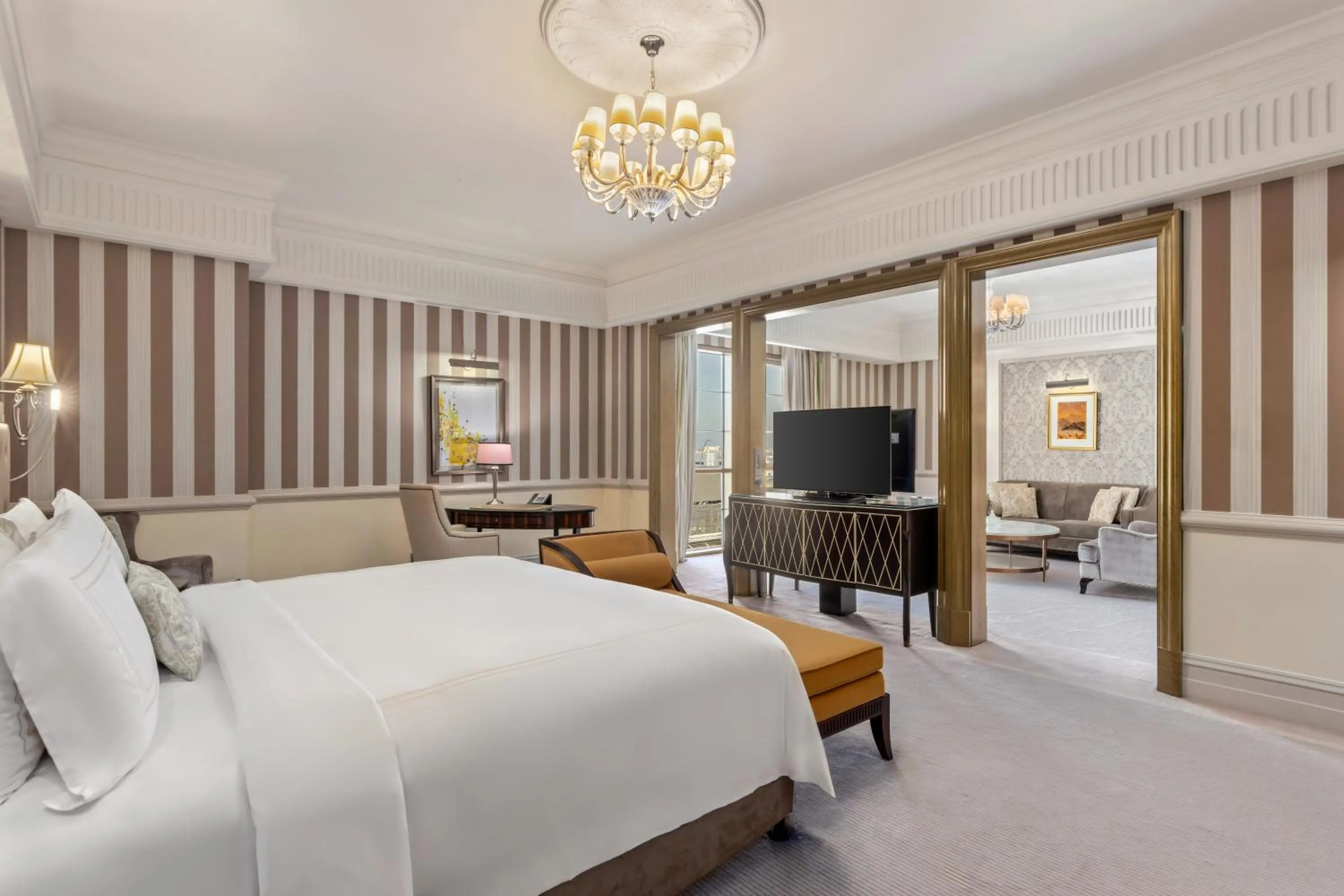 Bed in Al Habtoor Palace - Preferred Hotels & Resorts