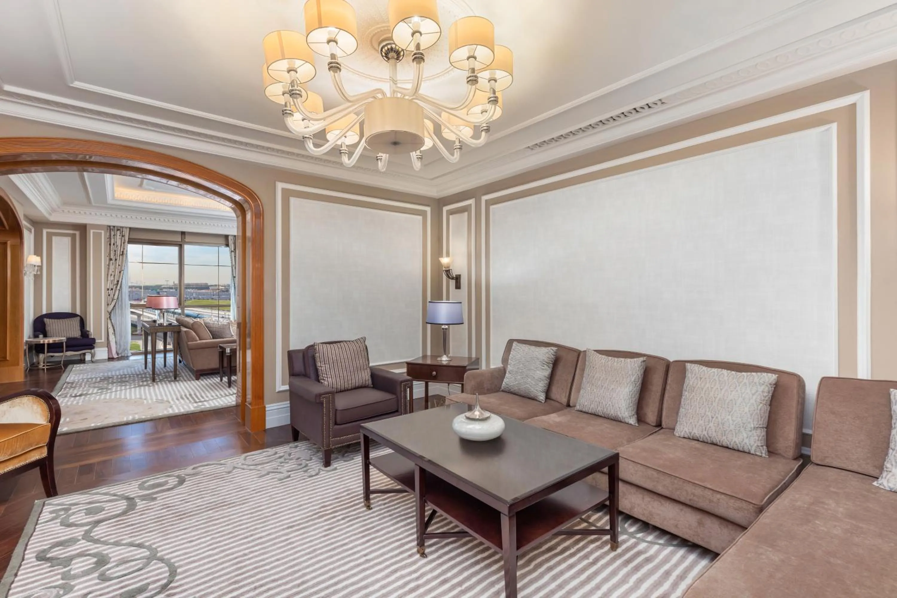 Seating area in Al Habtoor Palace - Preferred Hotels & Resorts