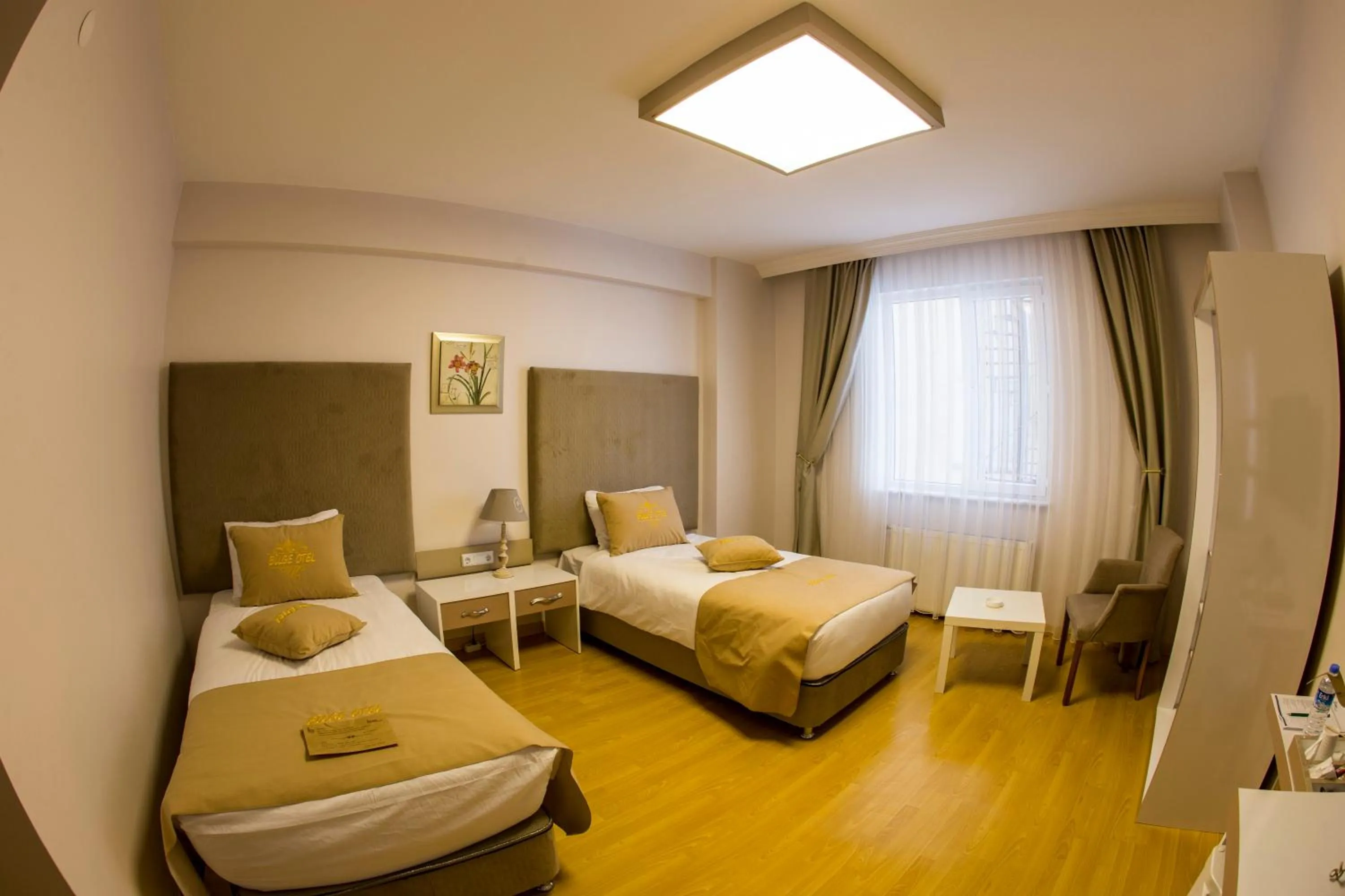 Bed in Bilge Suite Hotel