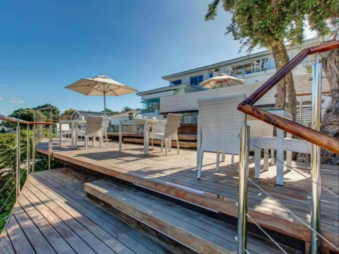 Patio in Amanzi Island Boutique Hotel